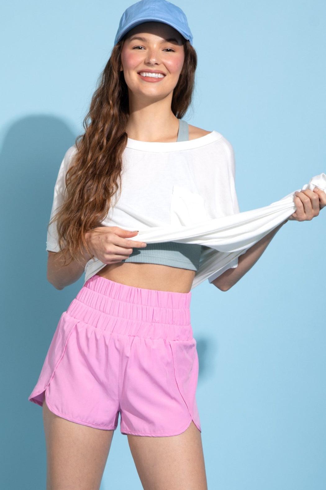 Elastic Waist Active Short Product Image