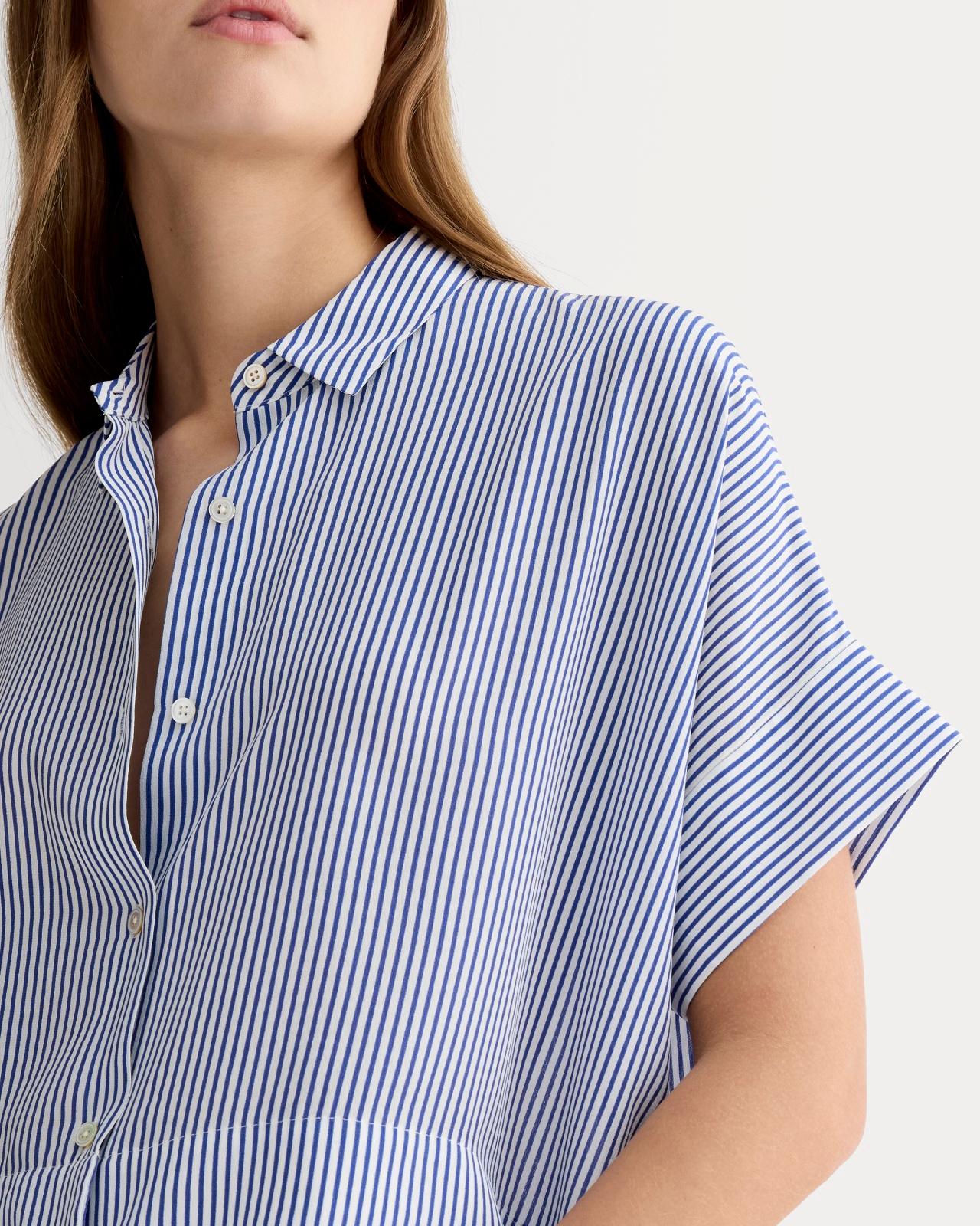 Womens Boxy Shirt in Washable Silk by Everlane Product Image