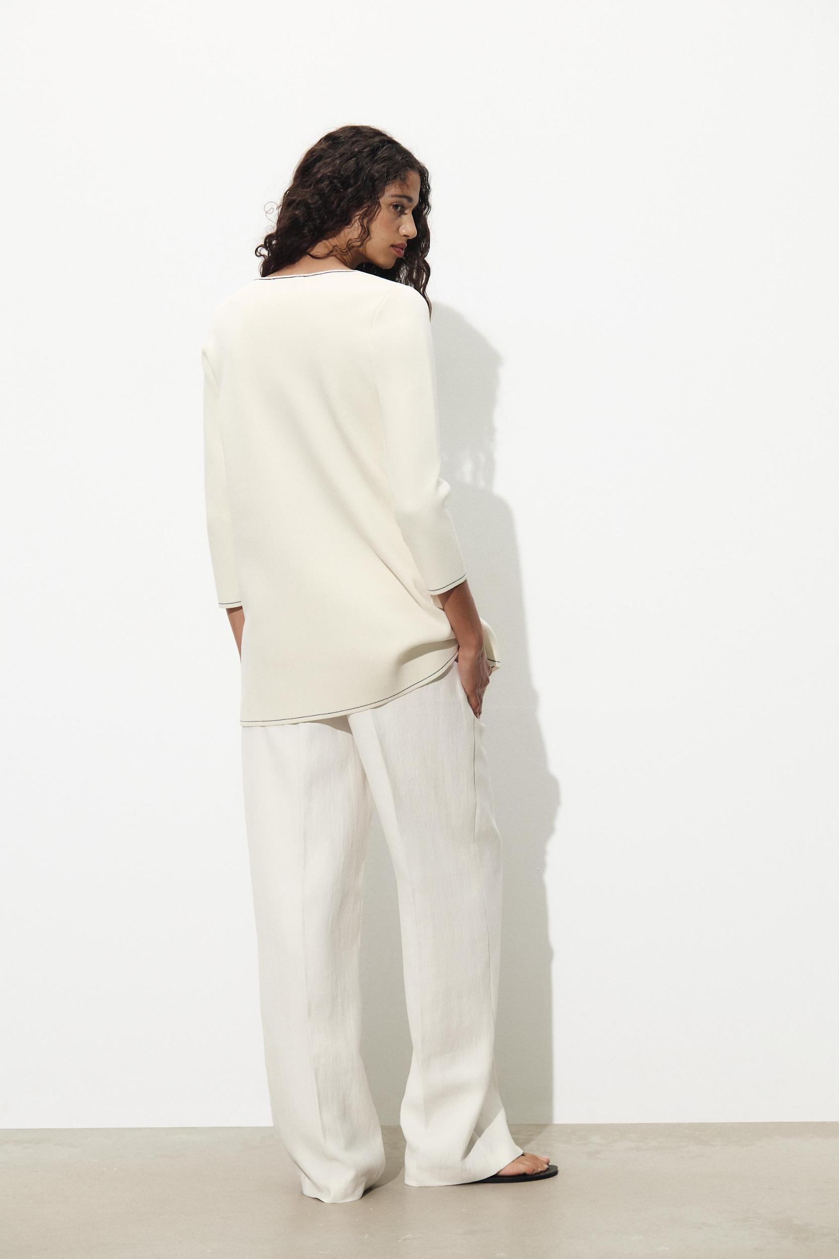 LONG KNIT JACKET Product Image