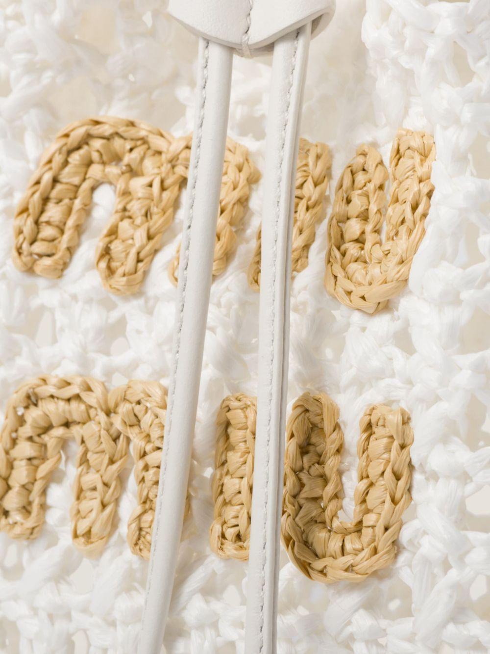 woven raffia mini bag Product Image