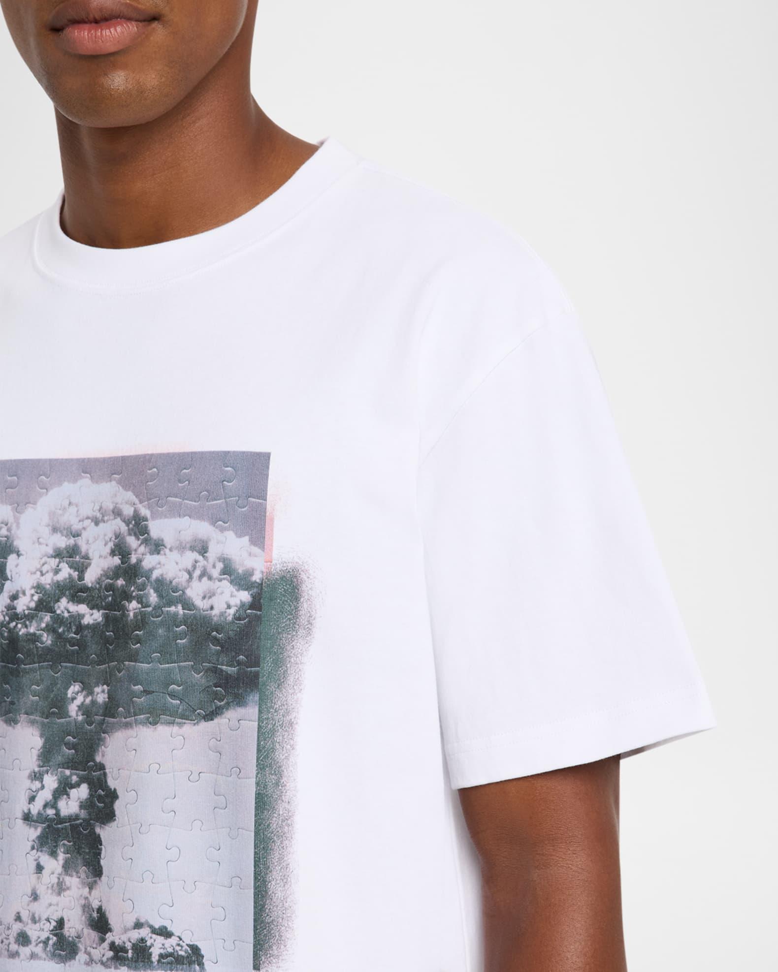 Men's Explosion Puzzle Logo Graphic T-Shirt Product Image