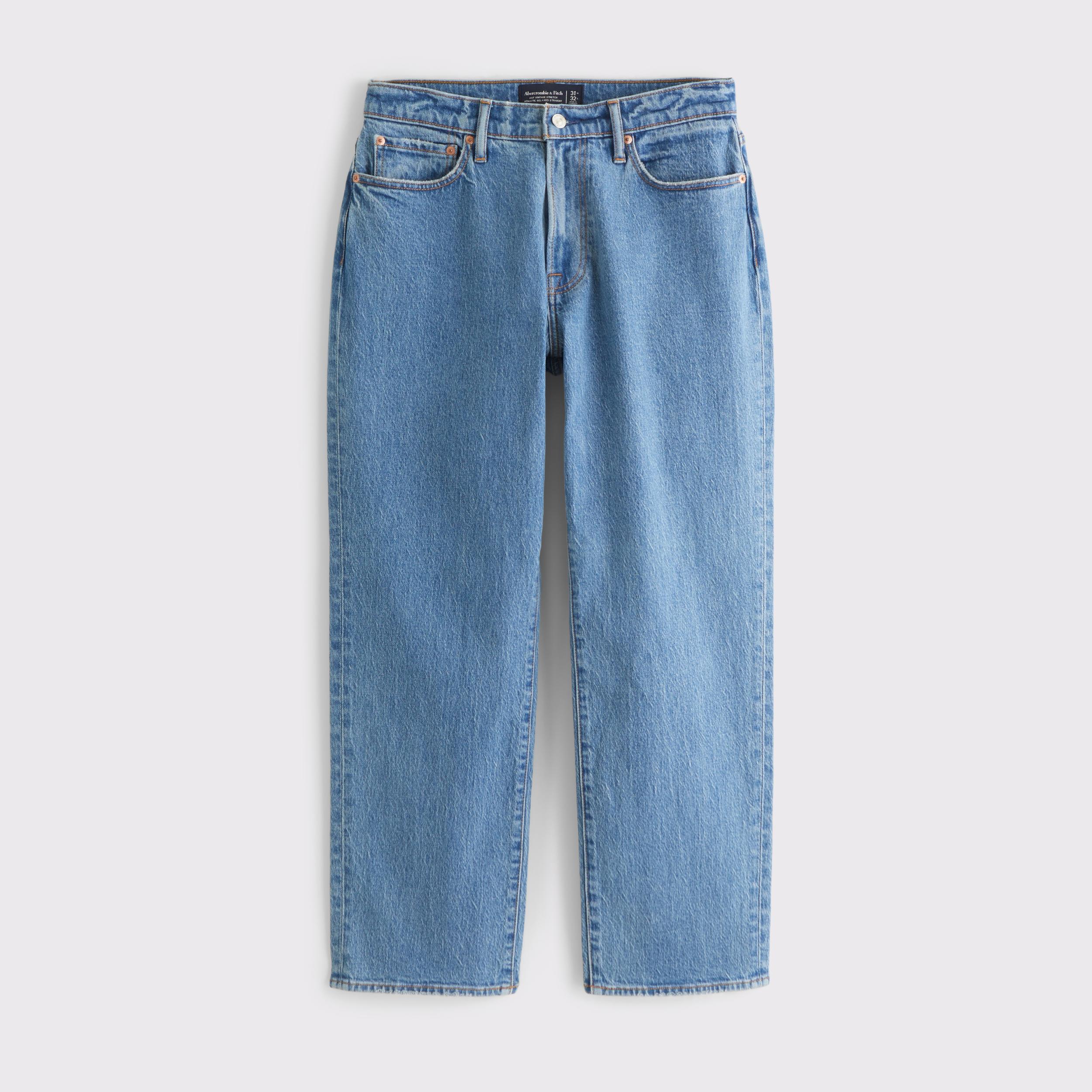 Athletic Relaxed Straight Jean Product Image