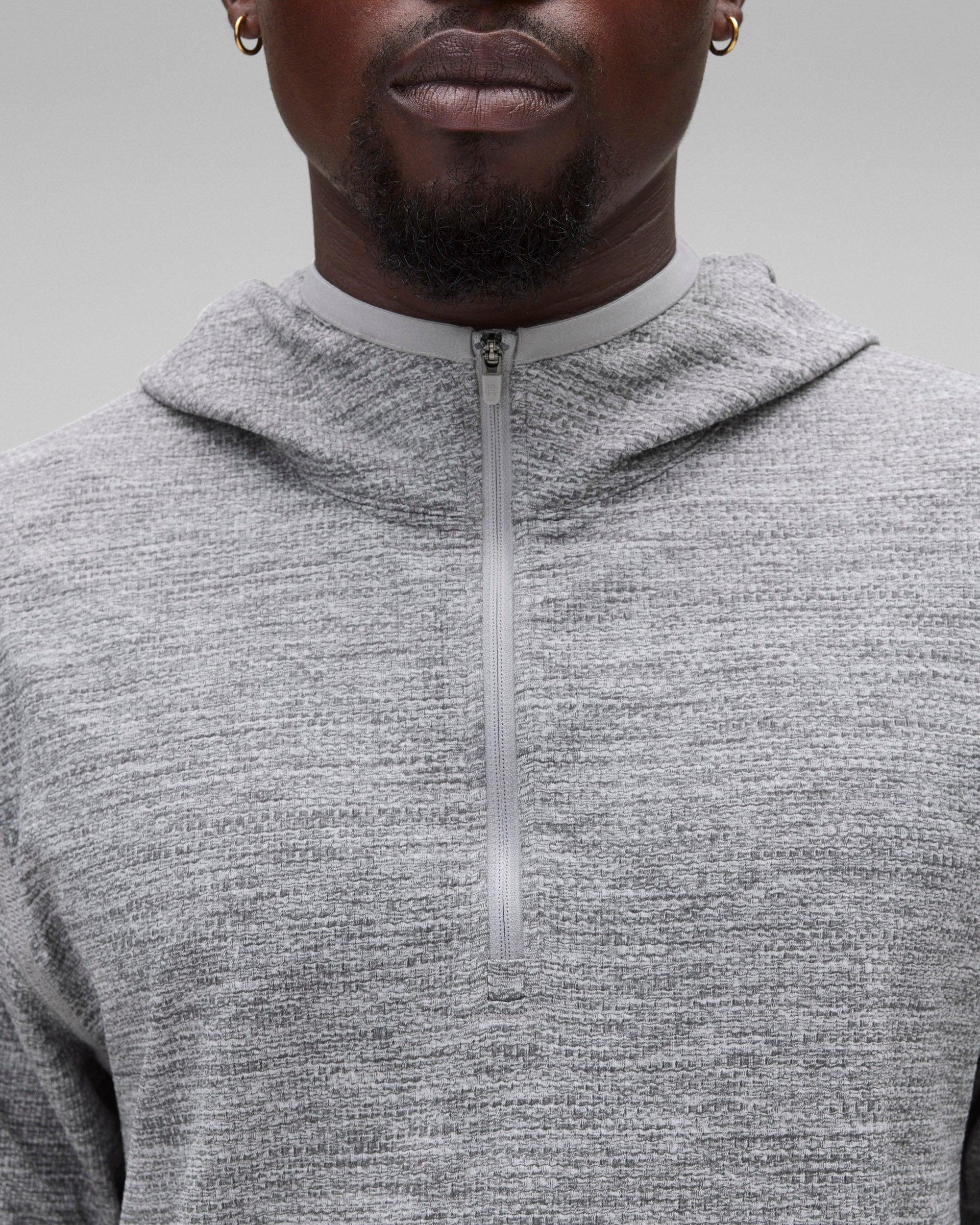 Solotex Mesh Tiebreak Standard Quarter Zip Hoodie Male Product Image
