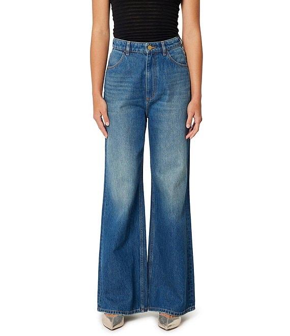Rolla's Studio Flare Eclipse Vintage Super High Rise Wide Leg Jeans Product Image