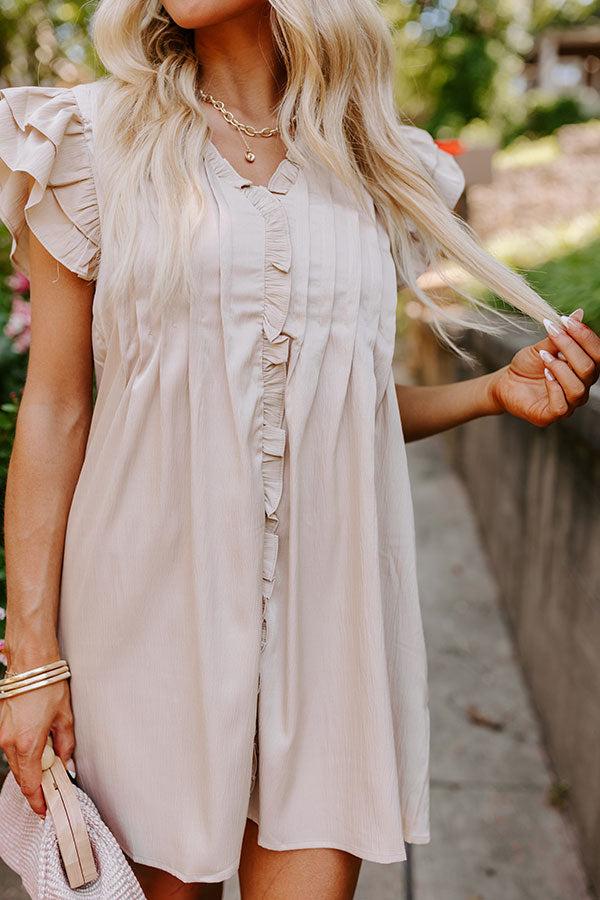 Cue The Chic Satin Mini Dress Product Image