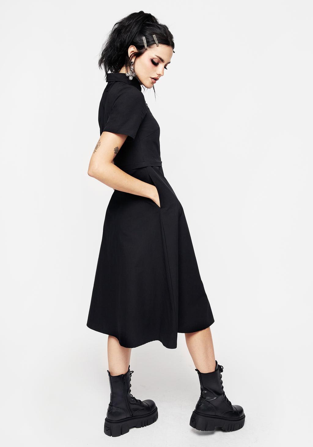 Fenrir Midi Shirt Dress Product Image