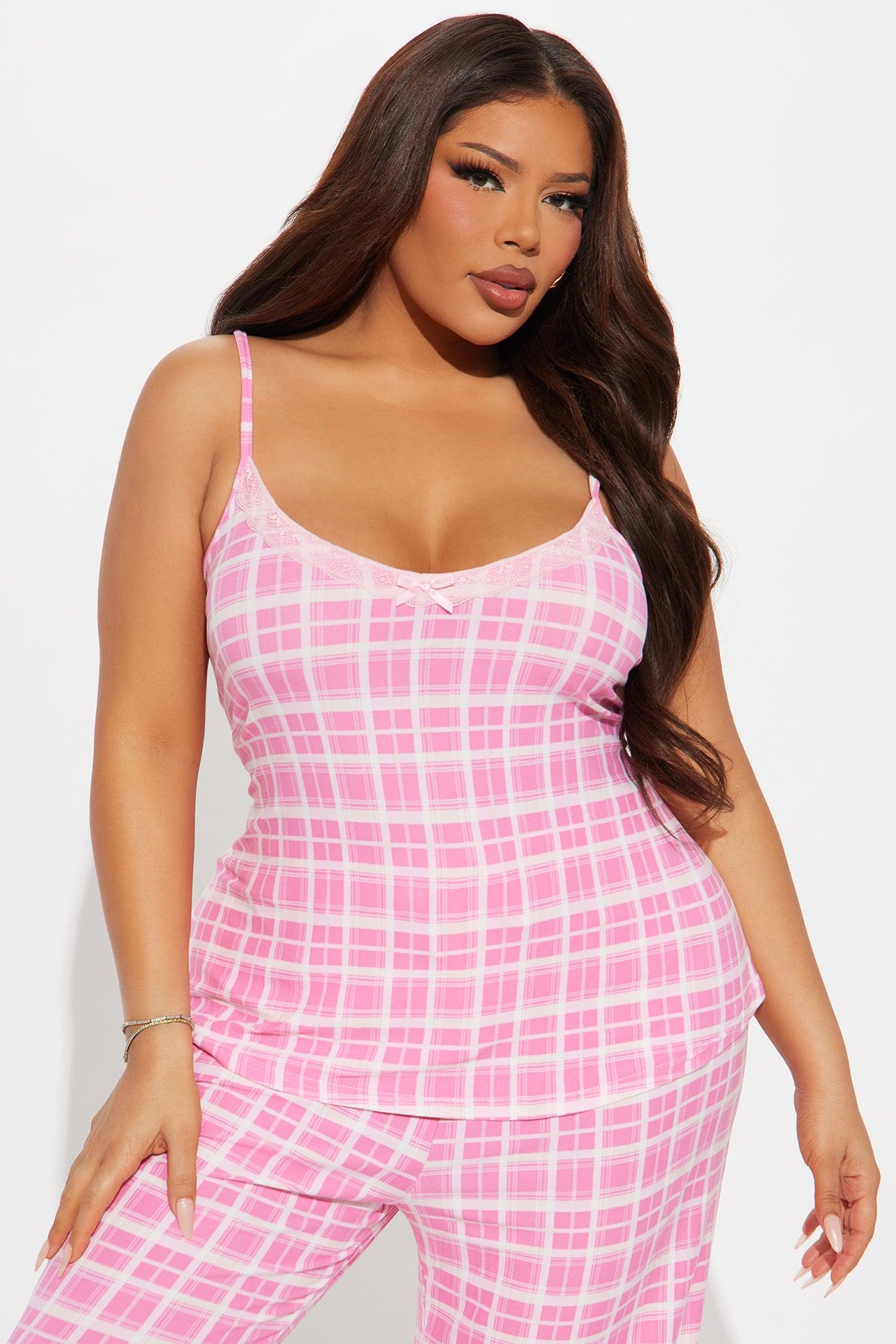 What A Dream PJ Pant Set - Pink Product Image