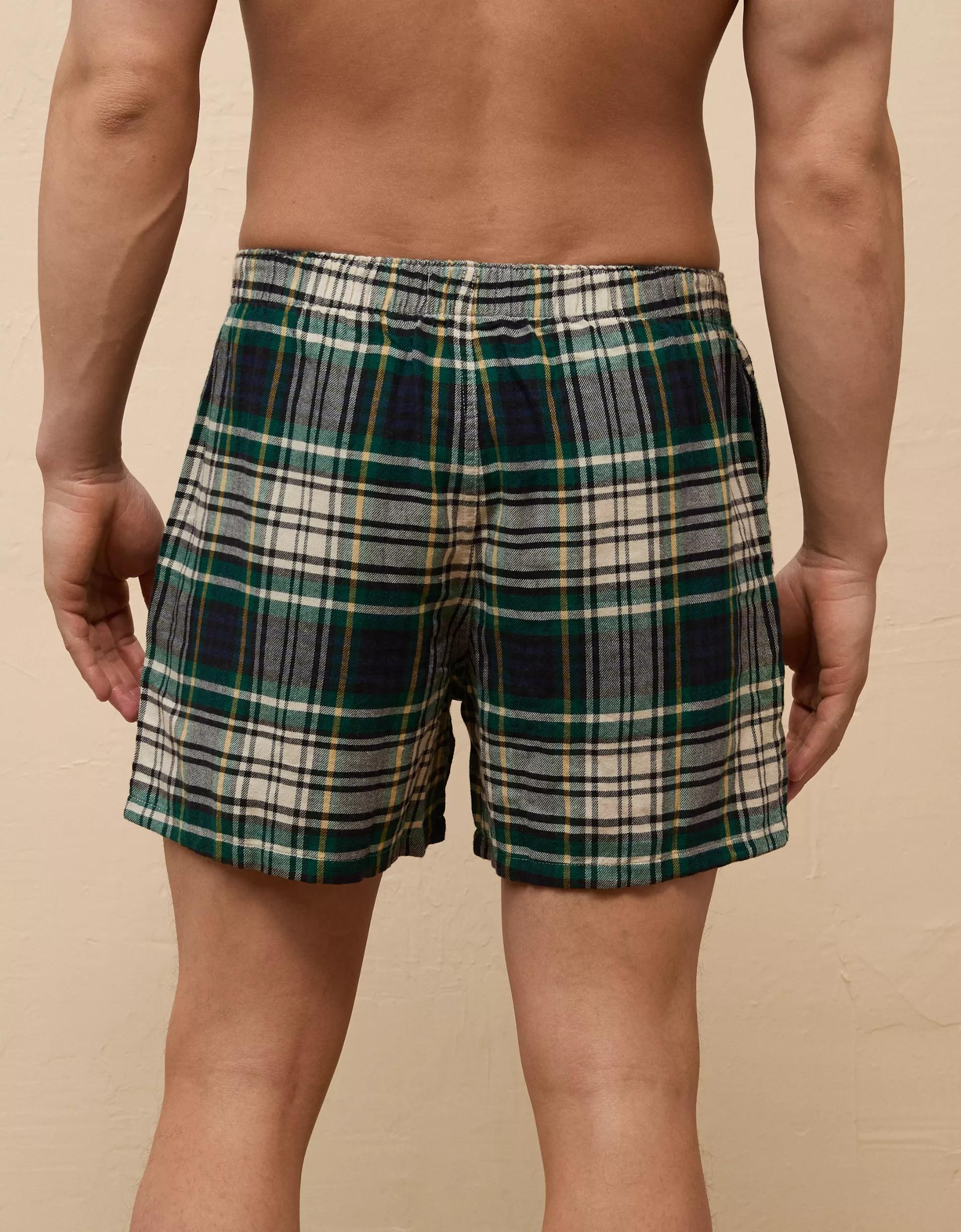 AEO Plaid Pocket Boxer Short Product Image