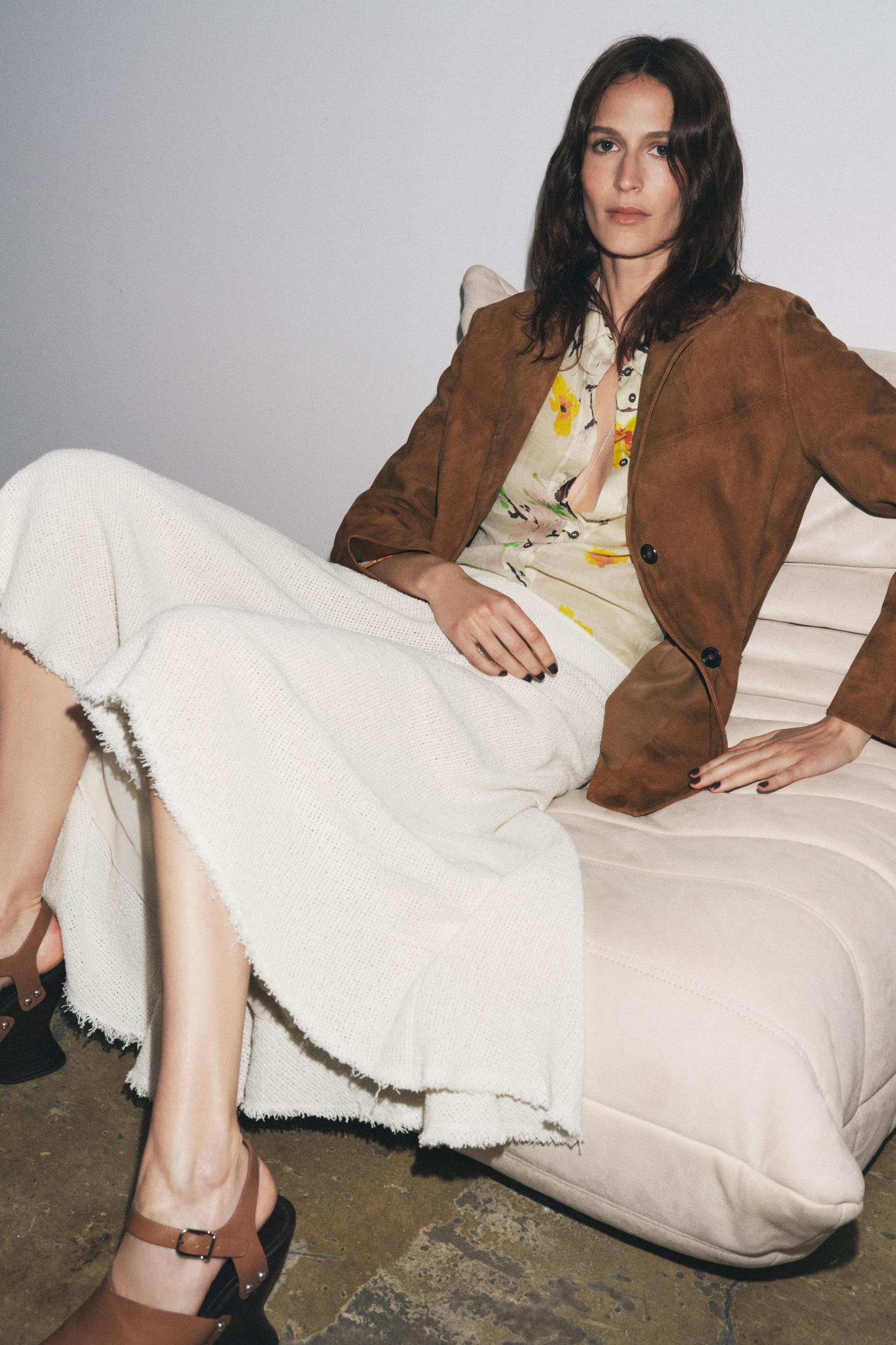 ZW COLLECTION STRUCTURE MIDI SKIRT Product Image