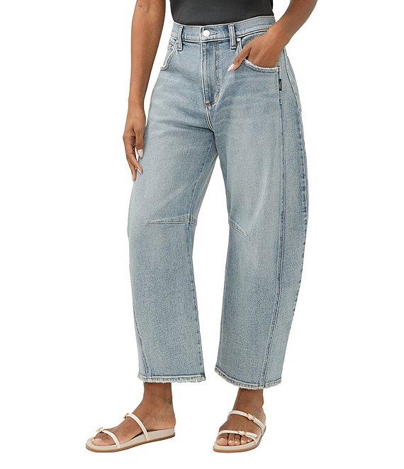 Silver Jeans Co. Horseshoe Tapered Relaxed Fit Denim Barrel Jeans Product Image