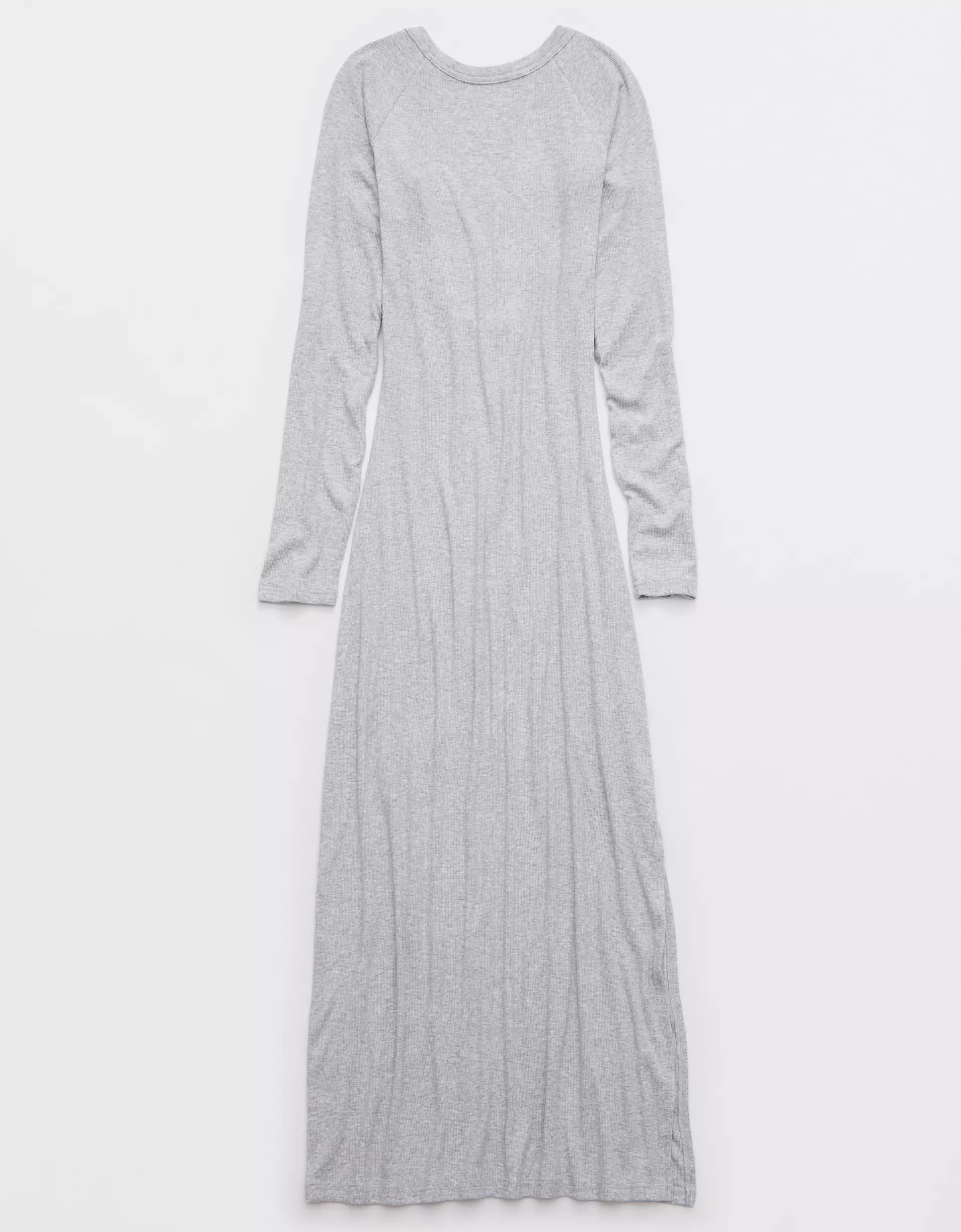 Aerie Bodycon Low Back Maxi Dress Product Image