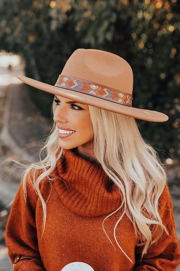 Incredible Love Felt Fedora In Chocolate Product Image