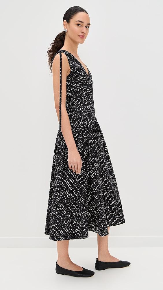 Proenza Schouler White Label Clayton Dress in Printed Poplin | Shopbop Product Image