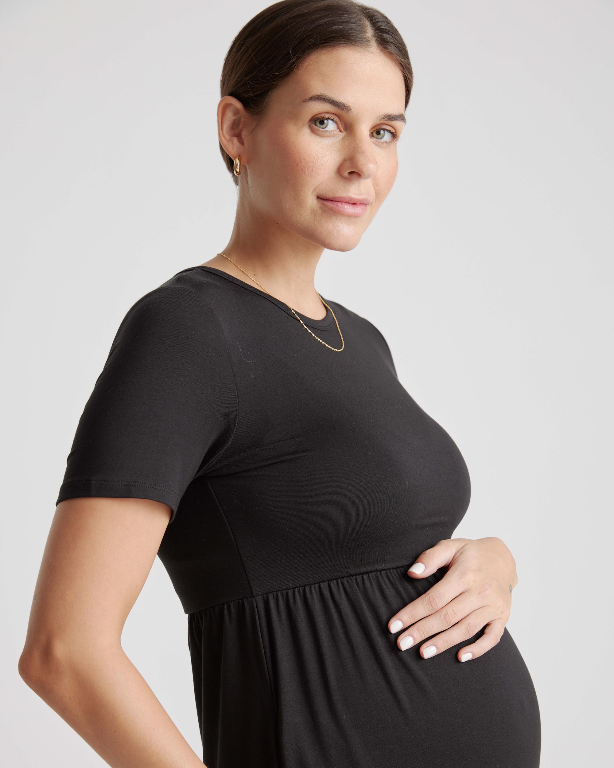 Quince | Women's Tencel Jersey Maternity Maxi Dress Size XS Product Image