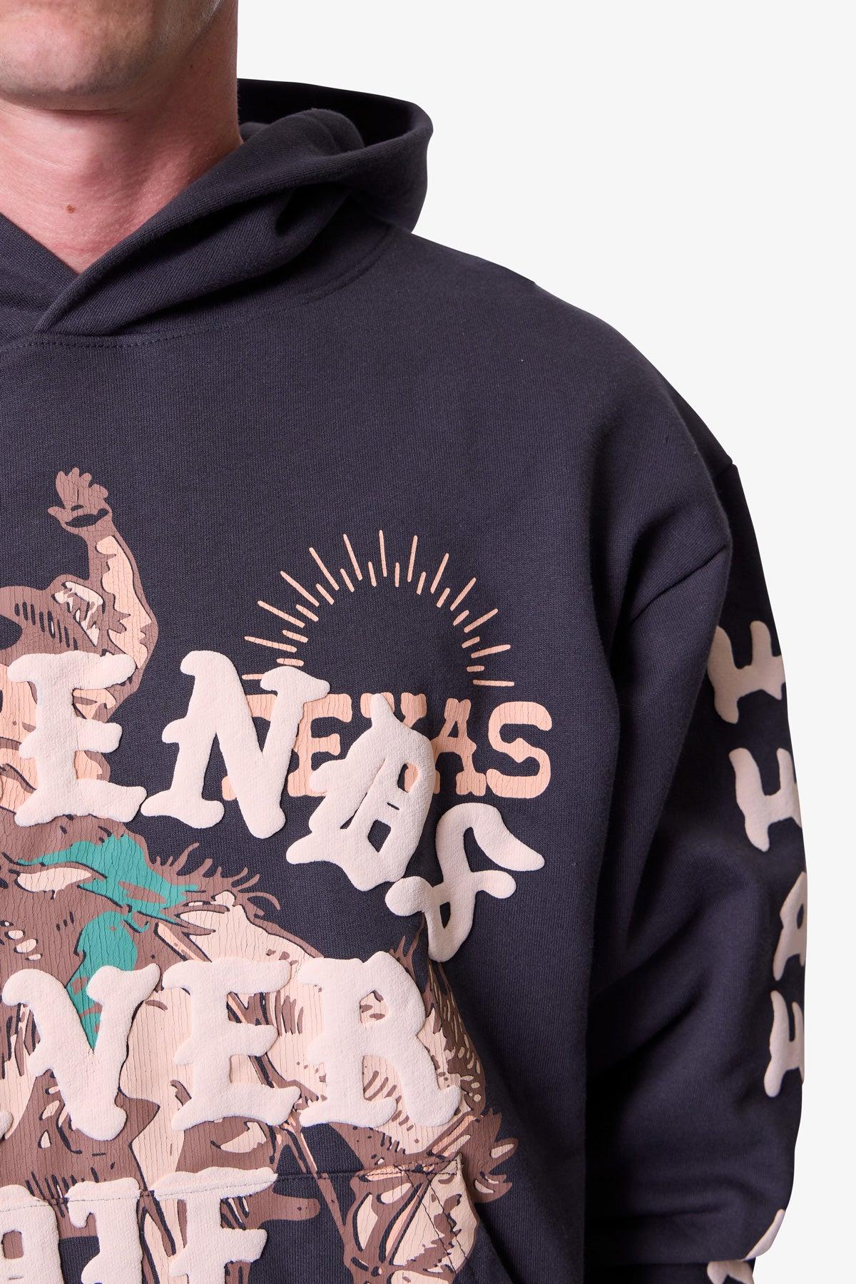 Legends Never Die Hoodie - Washed Black Product Image