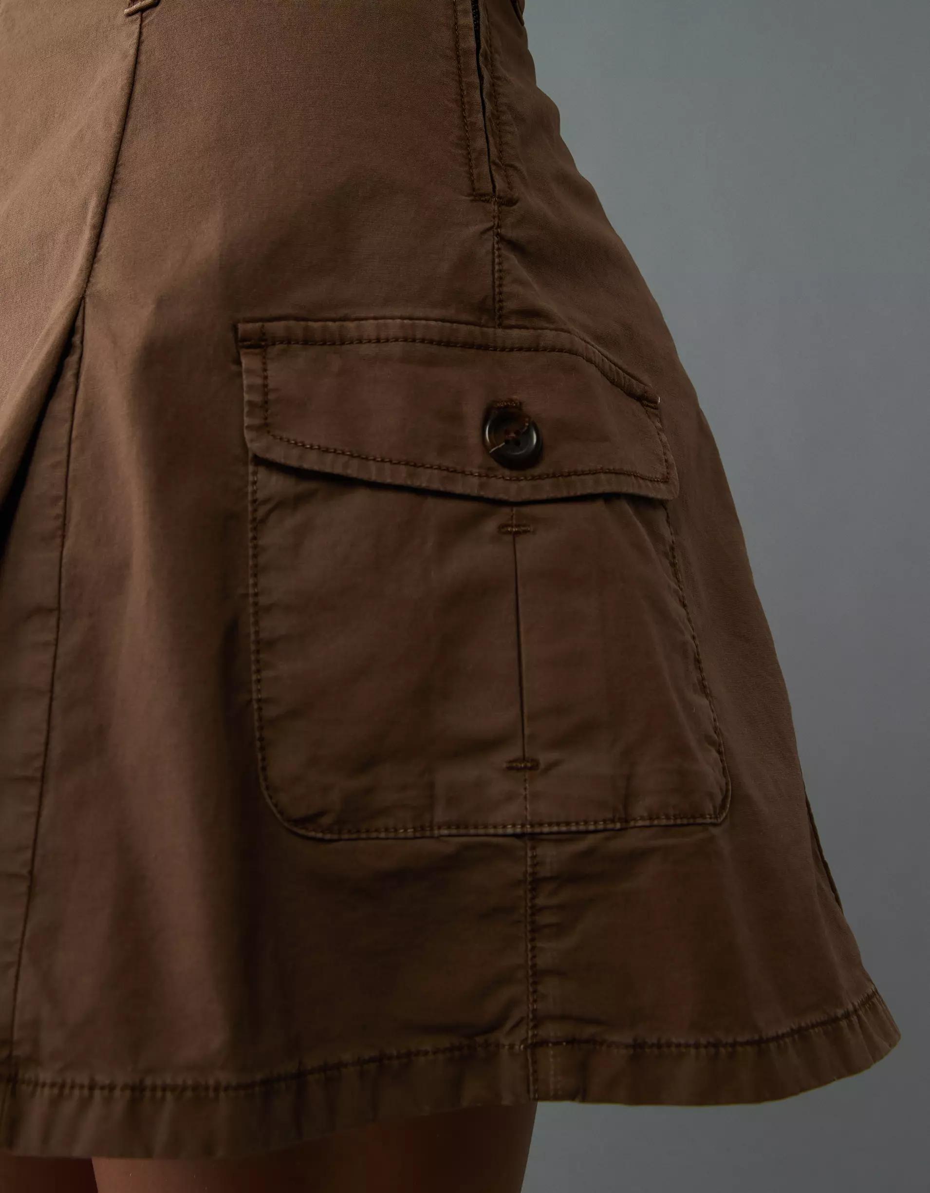 AE Halter Cargo Mini Dress Product Image