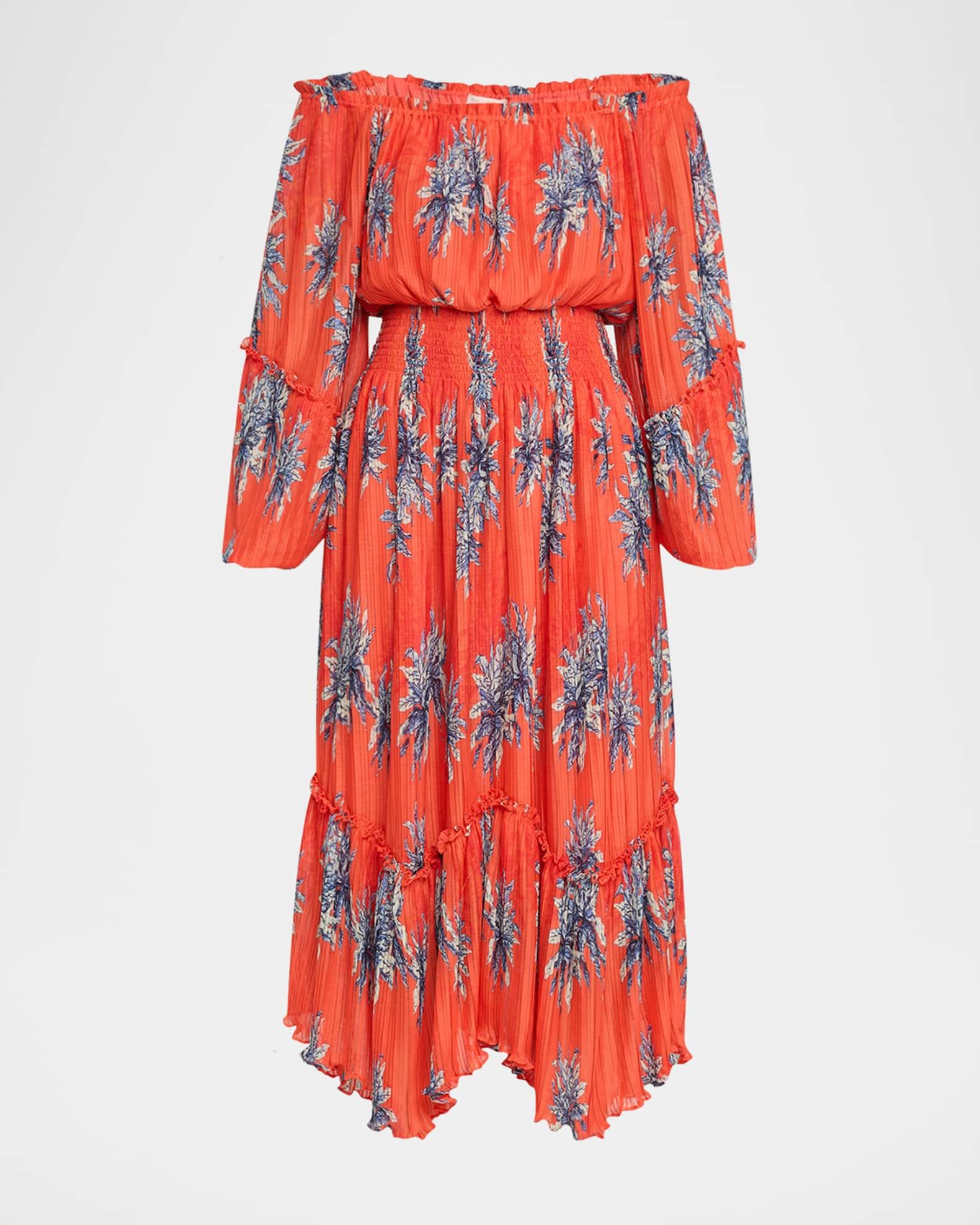 Alyce Off-Shoulder Midi Dress Product Image