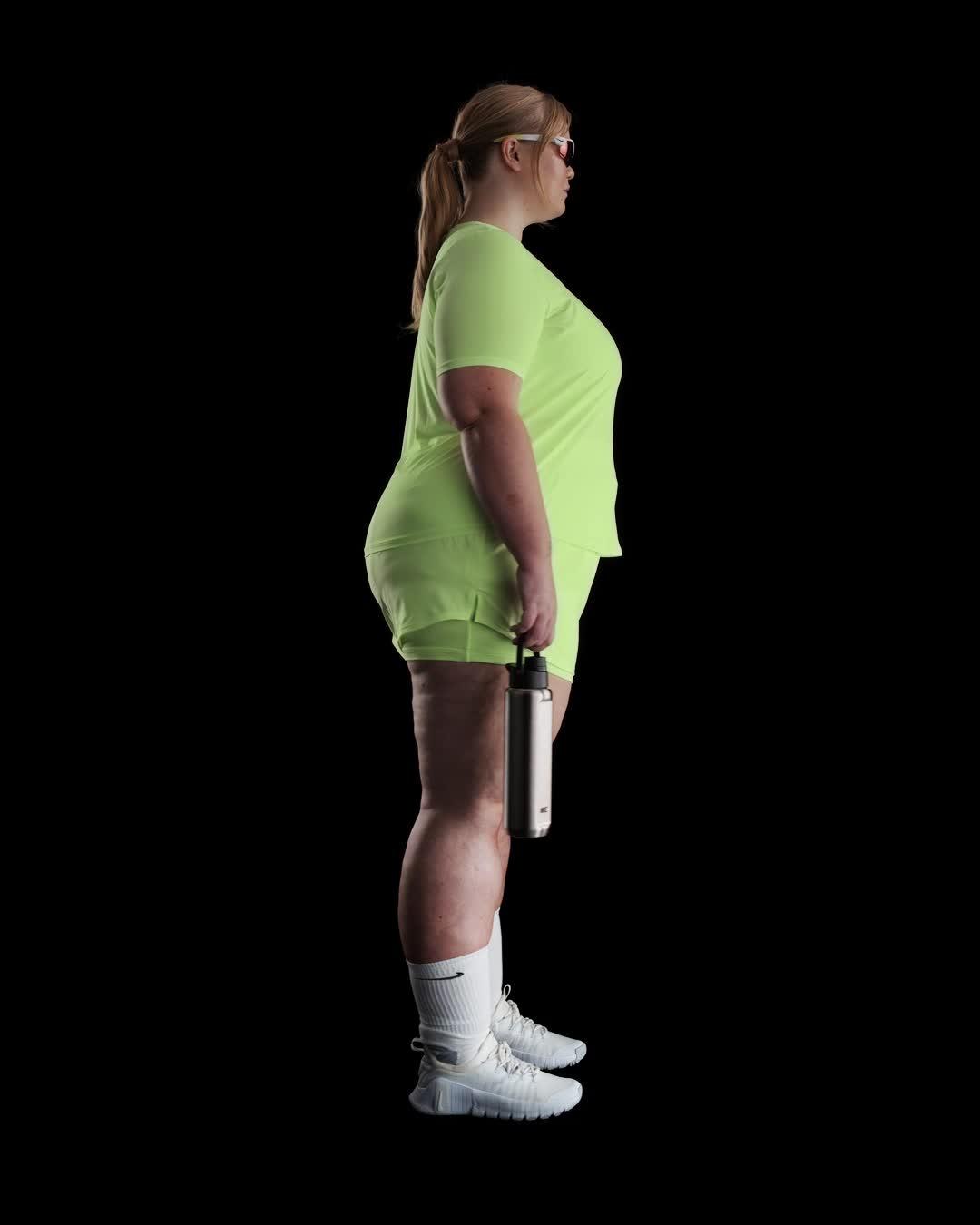 Nike One Classic Women's Dri-FIT Short-Sleeve Top (Plus Size) Product Image