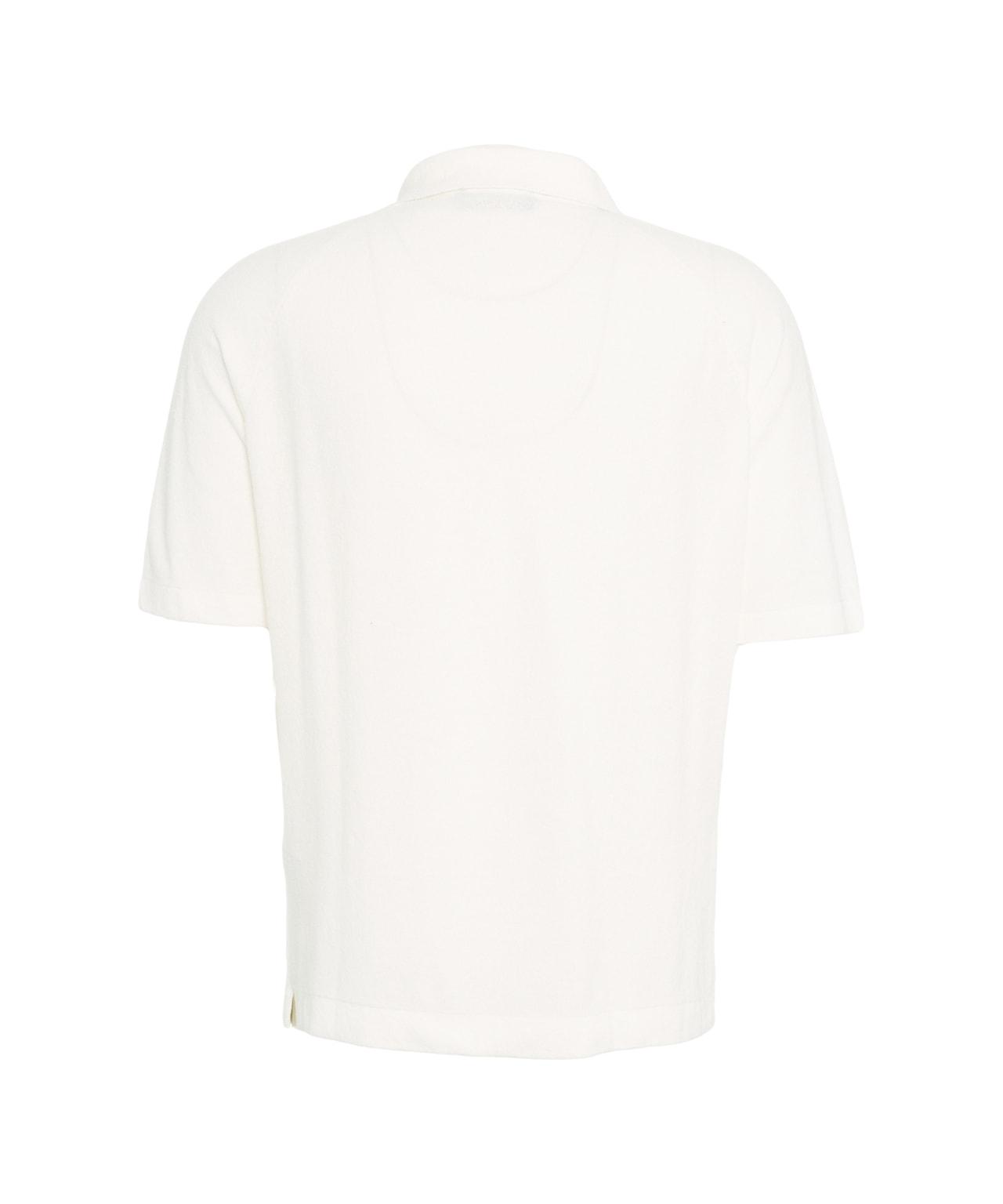 Terry polo shirt Product Image