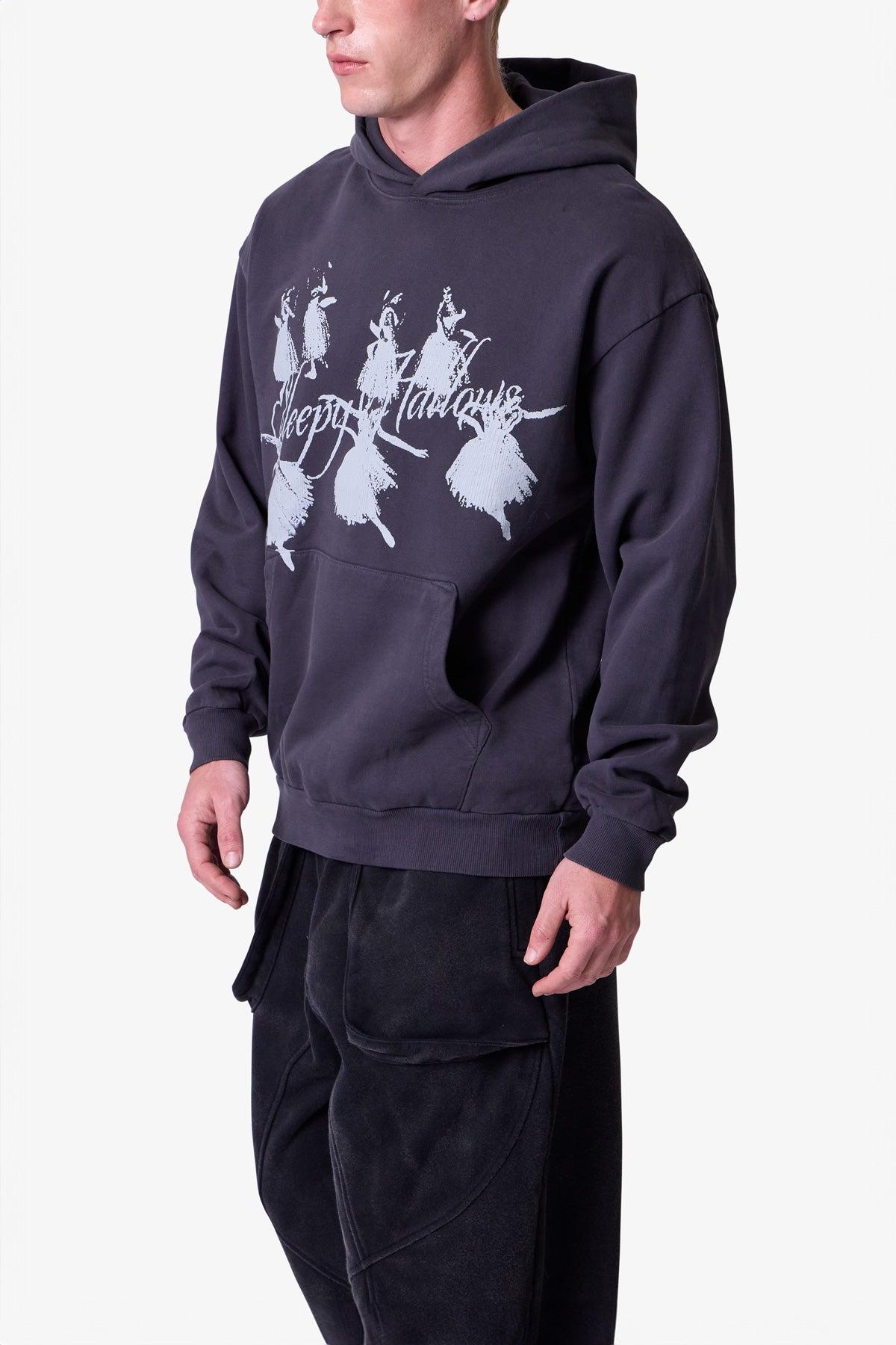 Ballet Hoodie - Washed Black Product Image