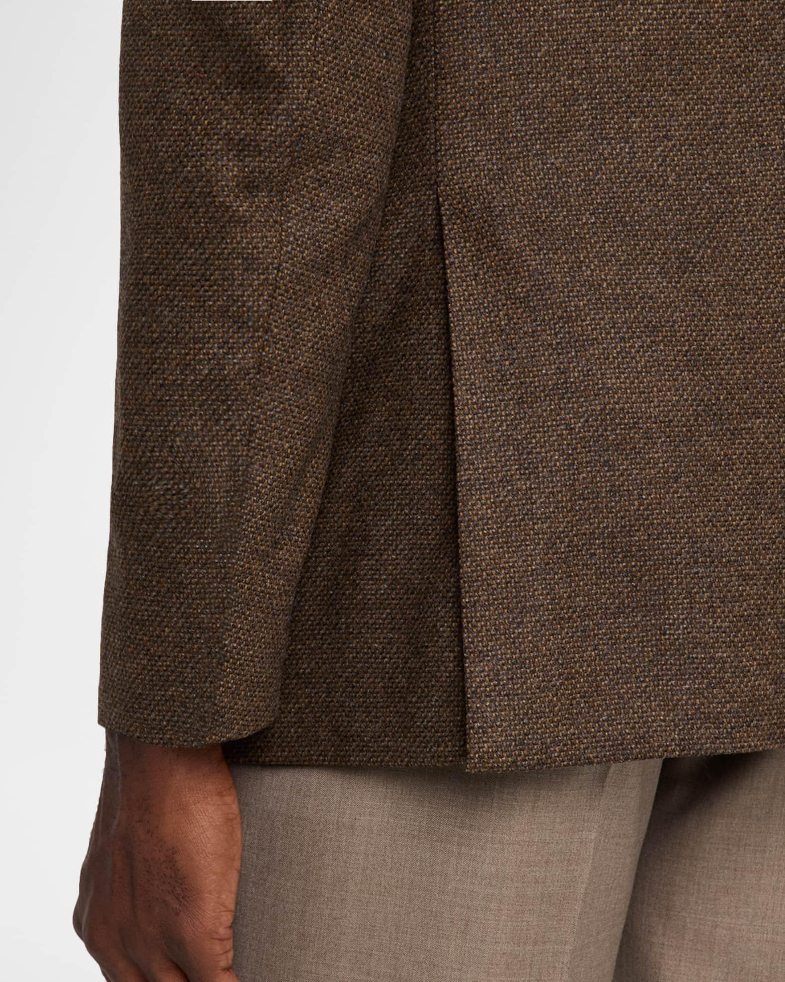 Men's Textured Wool and Cashmere G Line Sport Coat Product Image