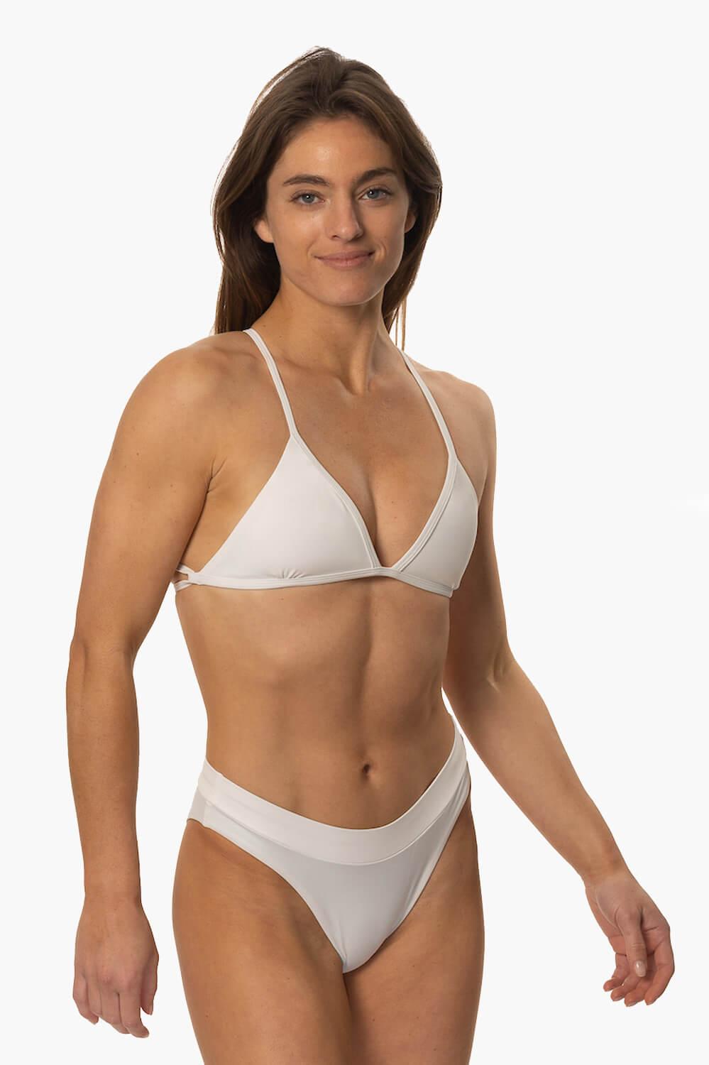 Alanna Bikini Bottom - White Female Product Image