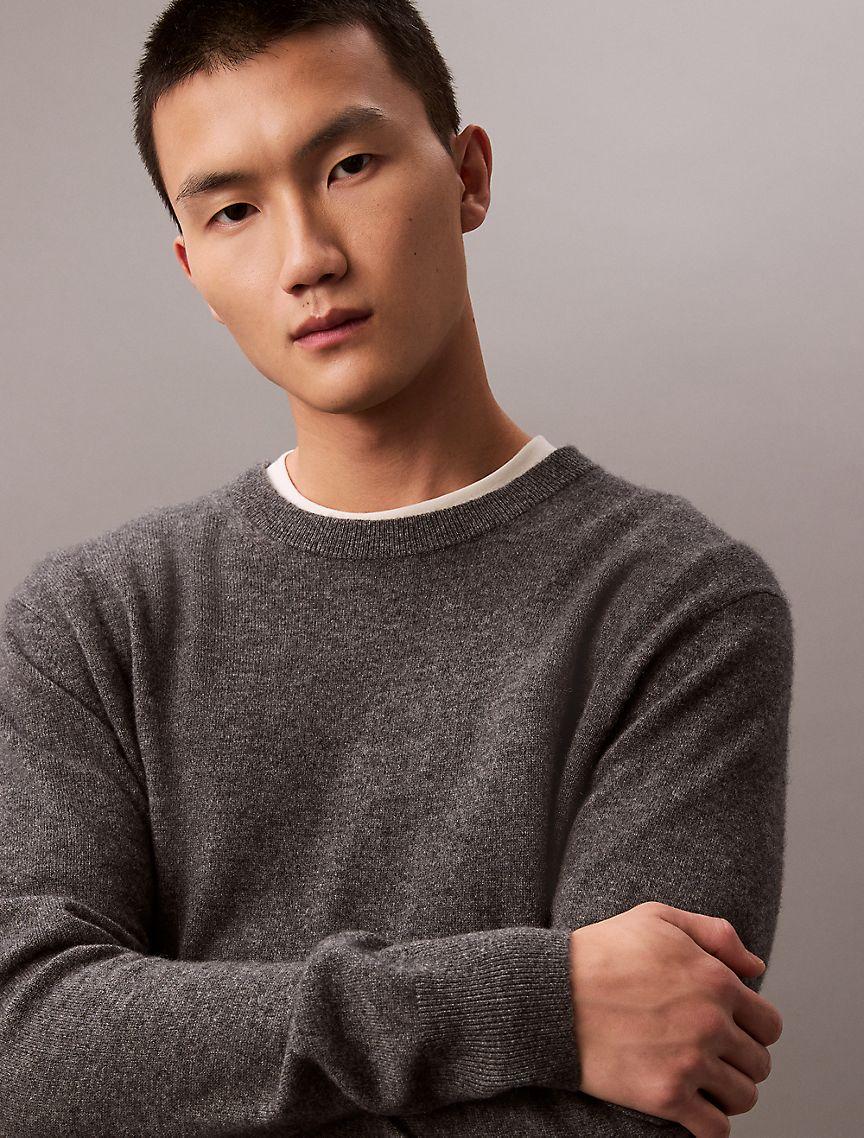 Classic Cashmere Crewneck Sweater Product Image