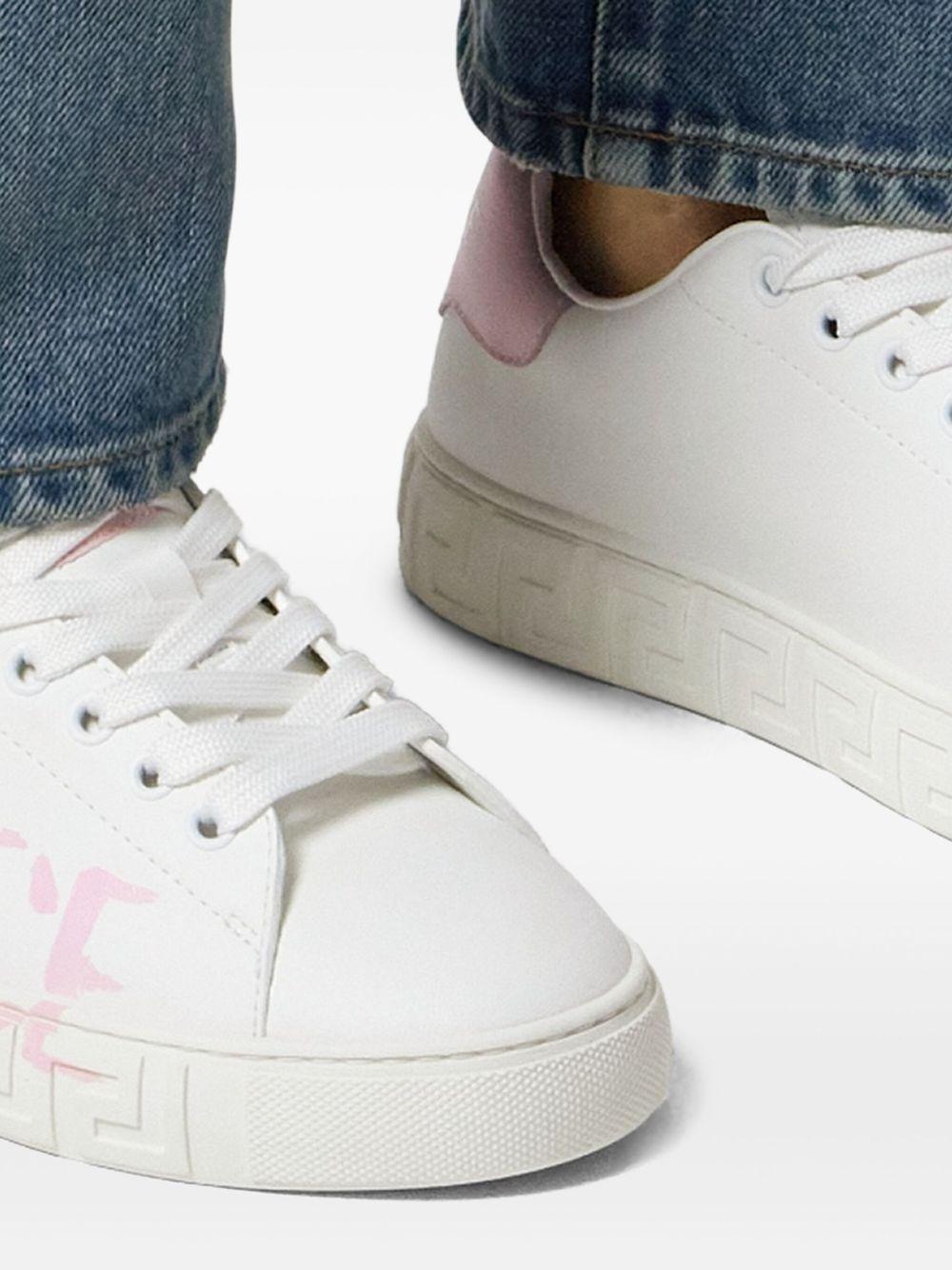 Greca logo-print sneakers Product Image