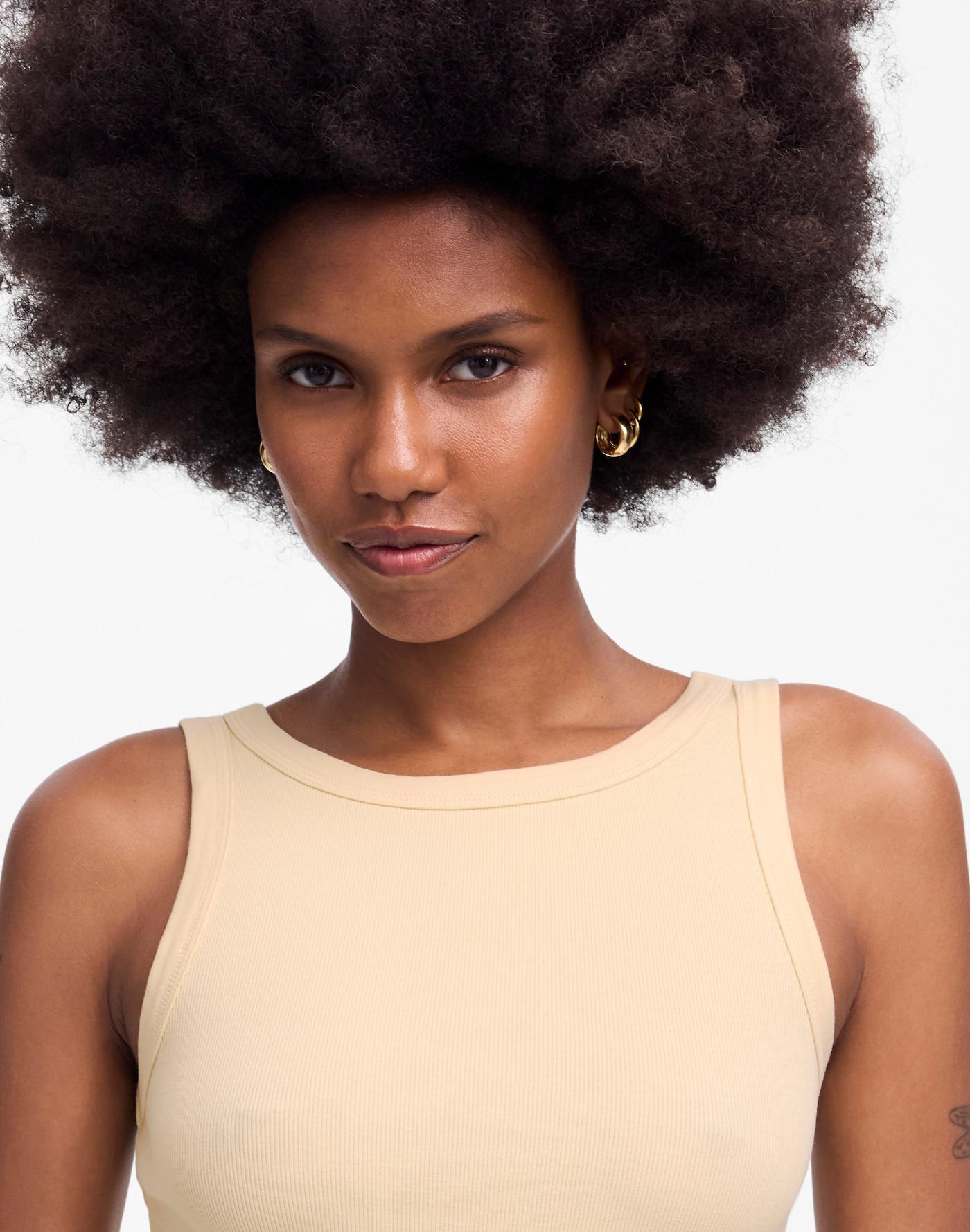 (Re)generative Cotton Essential High-Neck Tank Product Image