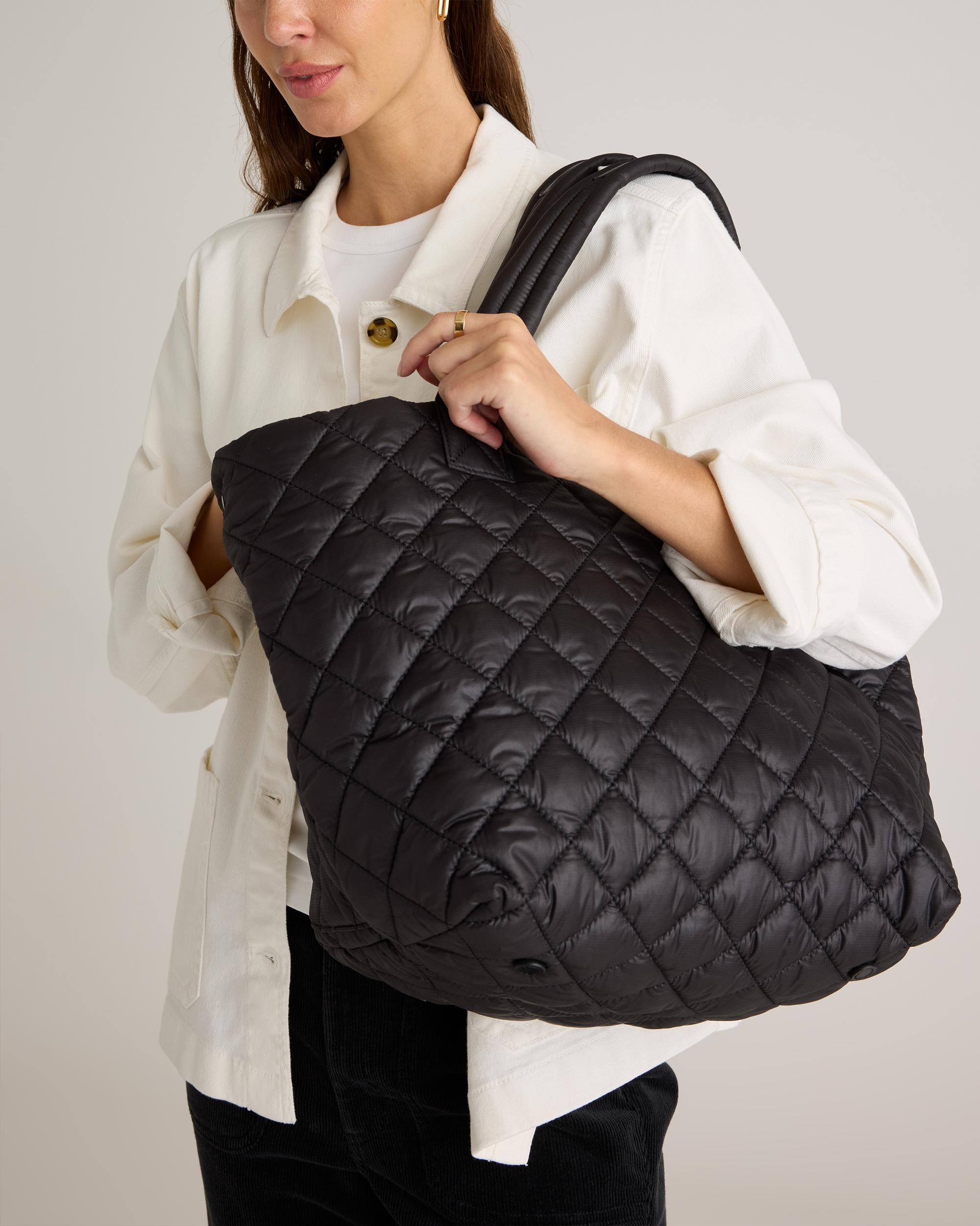Quince | Women's Transit Quilted Carry-All Tote Recycled Polyester Product Image