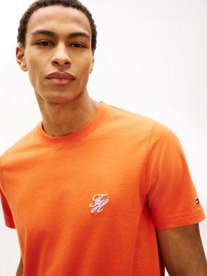 Embroidered Script Monogram T-Shirt Product Image