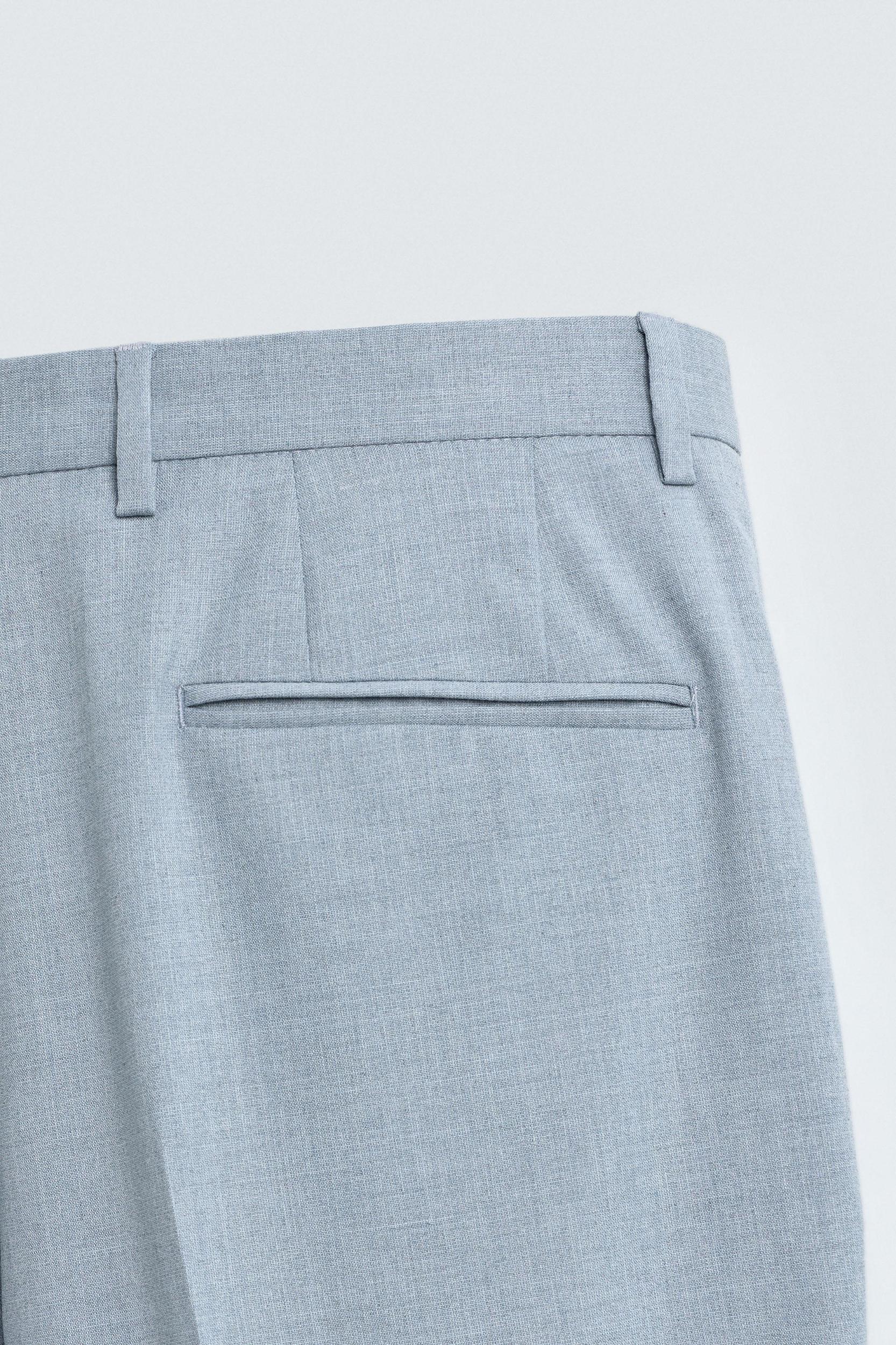 SLIM FIT SUIT PANTS Product Image