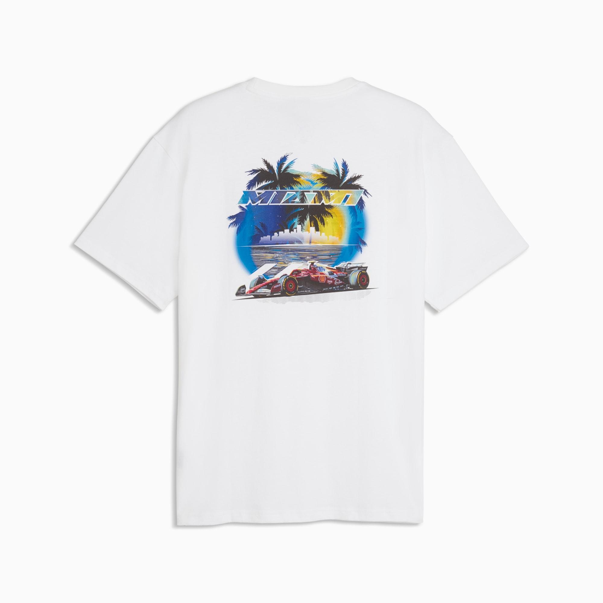 Scuderia Ferrari Miami Men's Oversized Tee Product Image