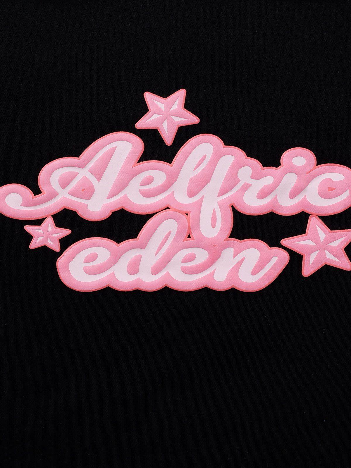 Aelfric Eden Oversized Star Graphic Hoodie Product Image