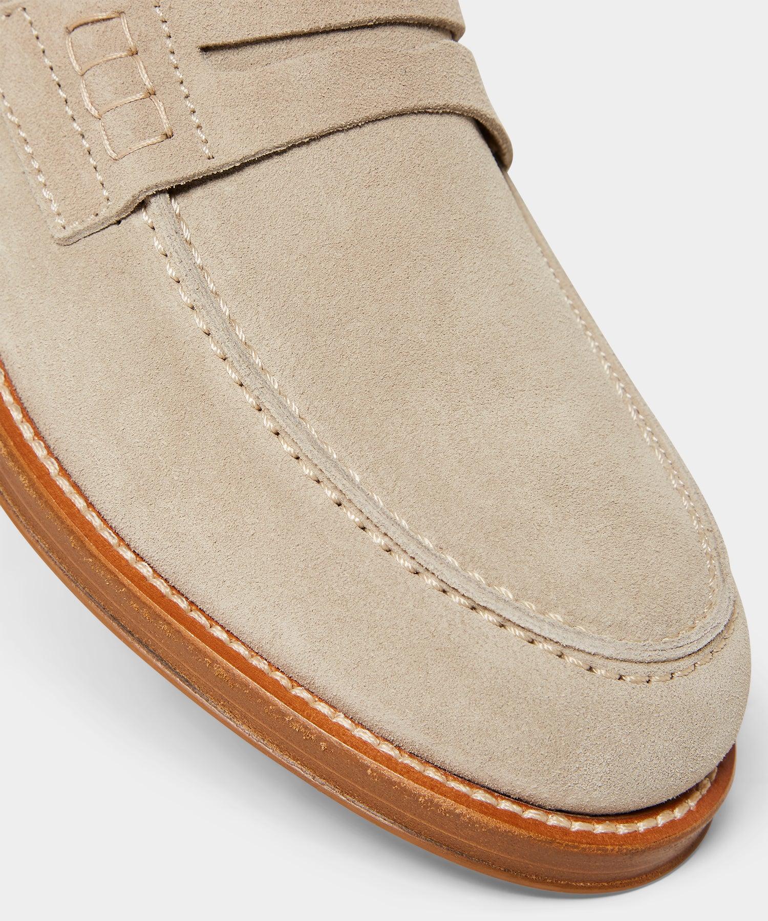 Italian Suede Penny Loafer Product Image