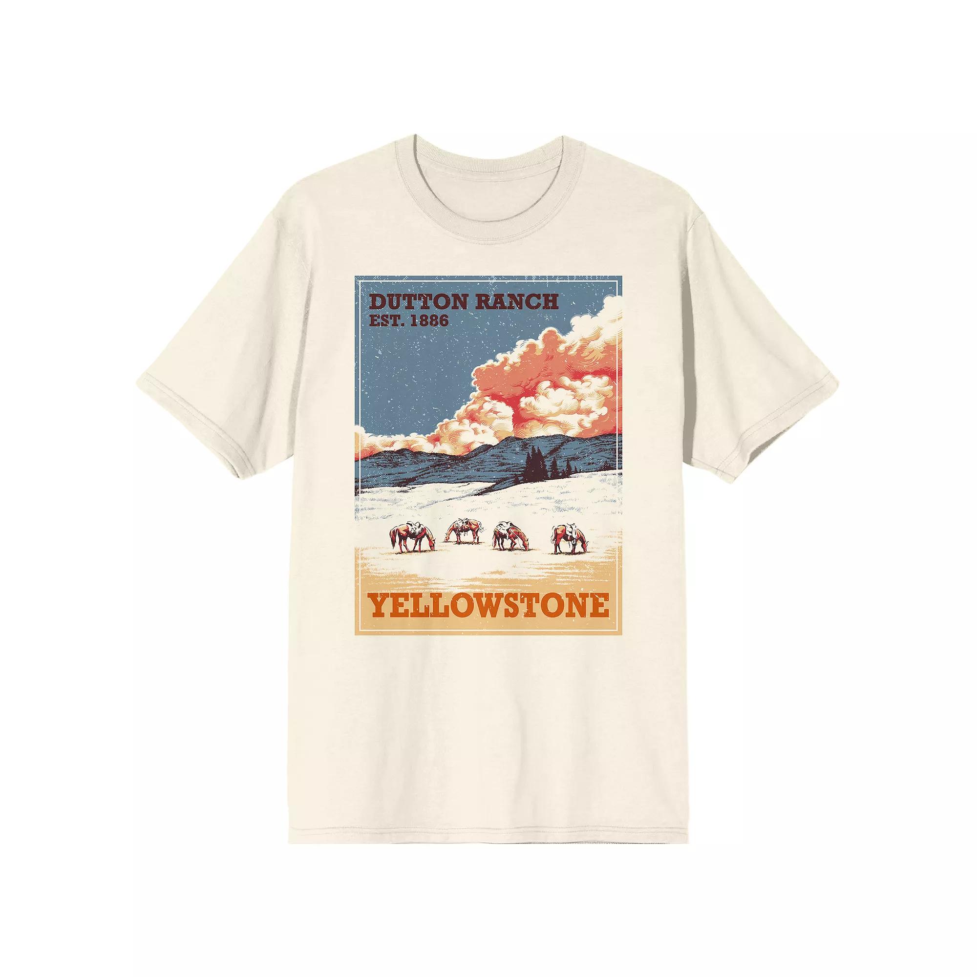 Men's Yellowstone Poster Tee,  Product Image