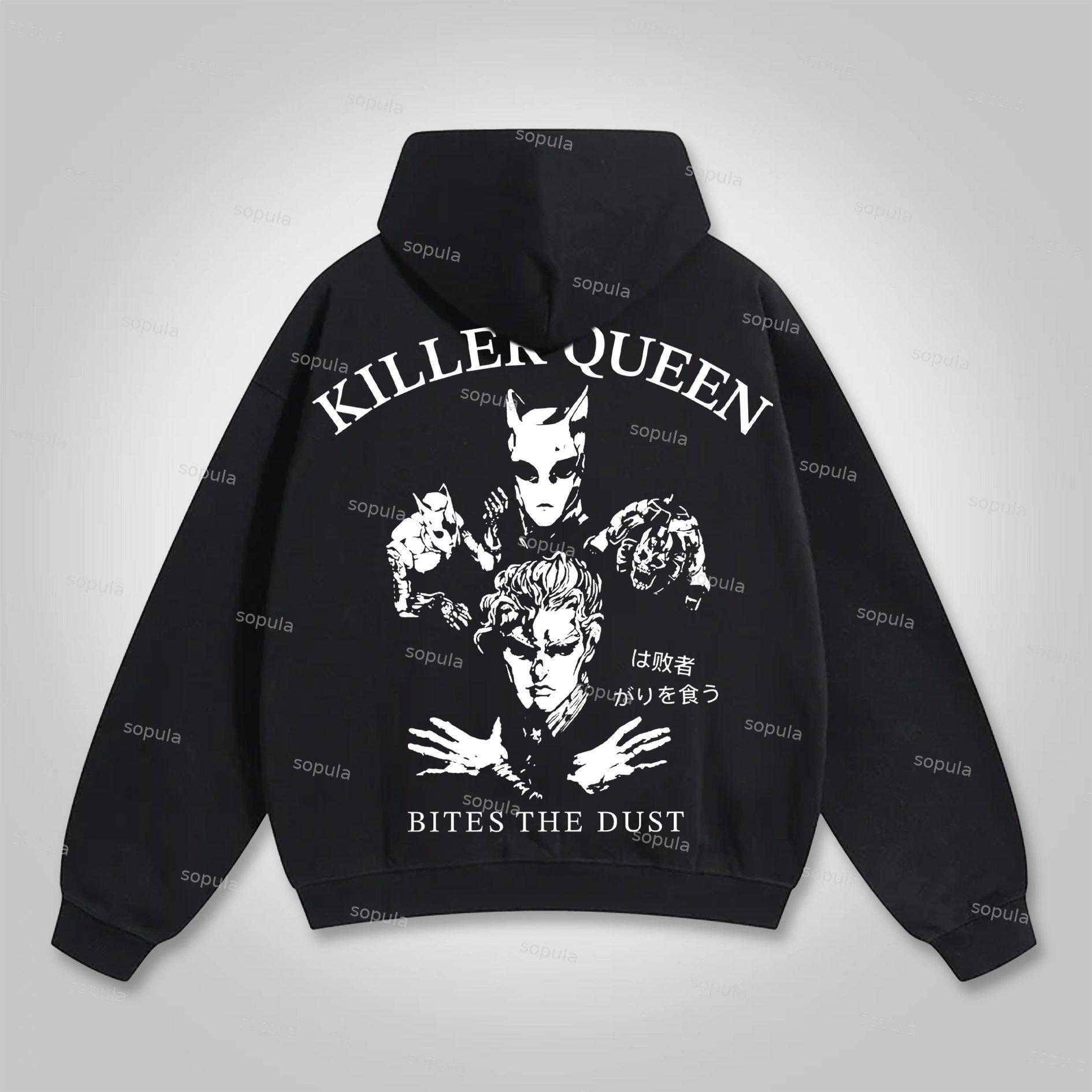 Sopula Fashion Angel Wings Graphic Cotton Hoodie Product Image