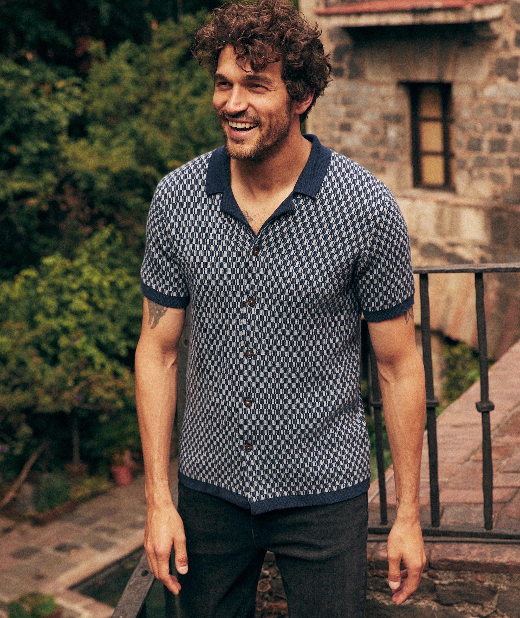 Asher Sweater Button Down Product Image