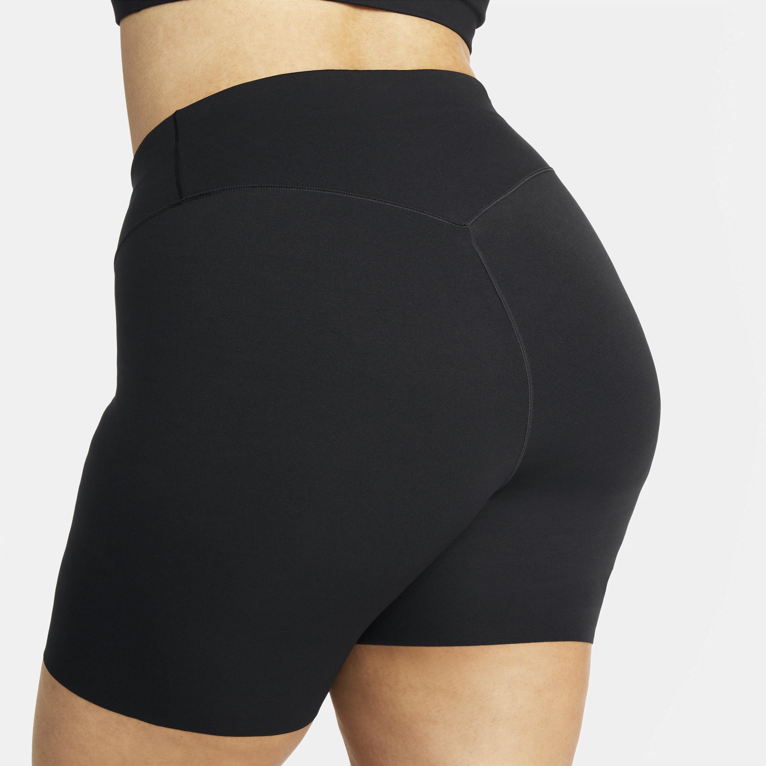 Nike Womens Zenvy High-Waisted 8 Biker Shorts (Plus Size) | DV4915-010 Product Image