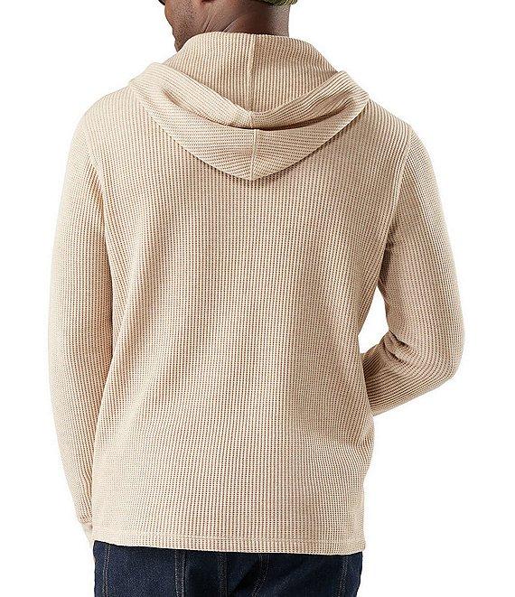SmartWool Waffle Long Sleeve Henley Hoodie Product Image