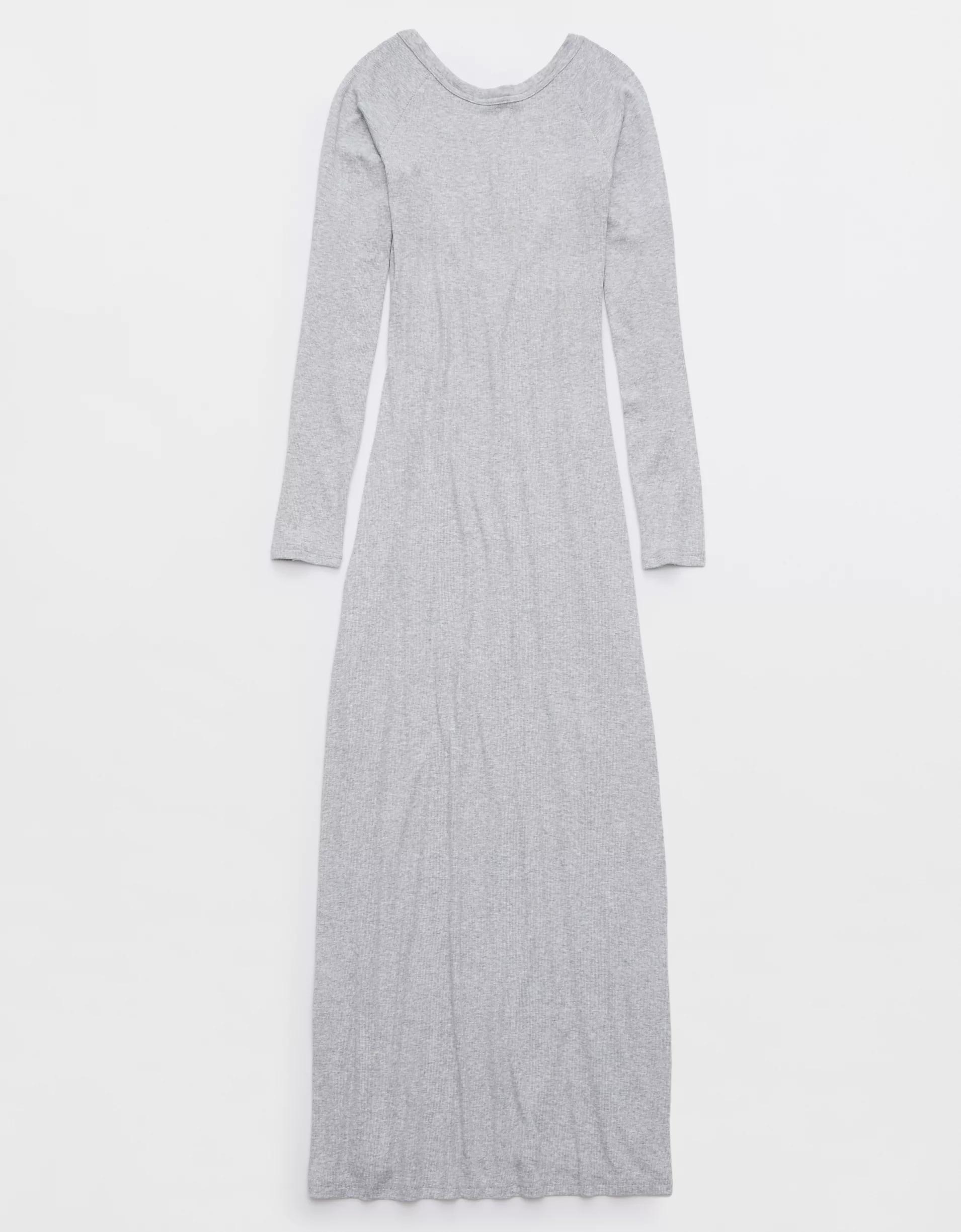 Aerie Bodycon Low Back Maxi Dress Product Image