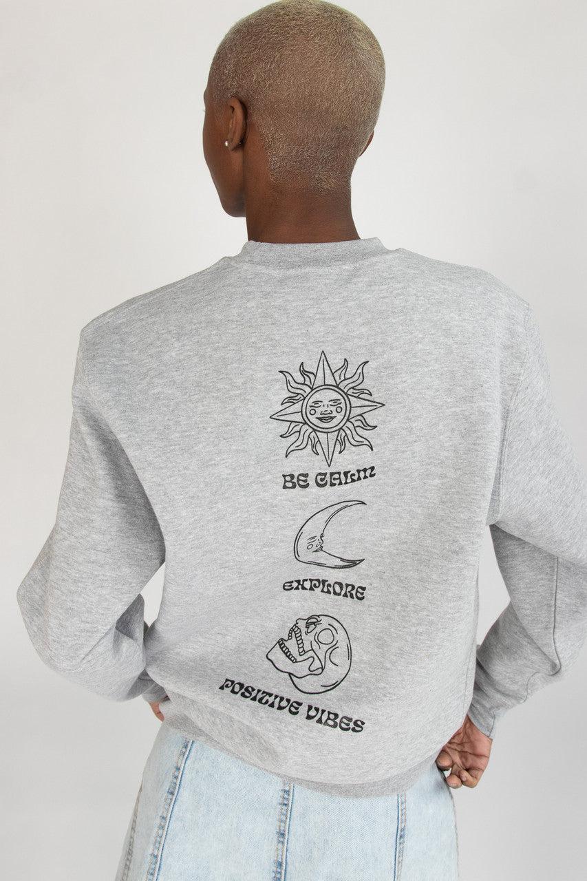 Positive Vibes Sweatshirt Product Image