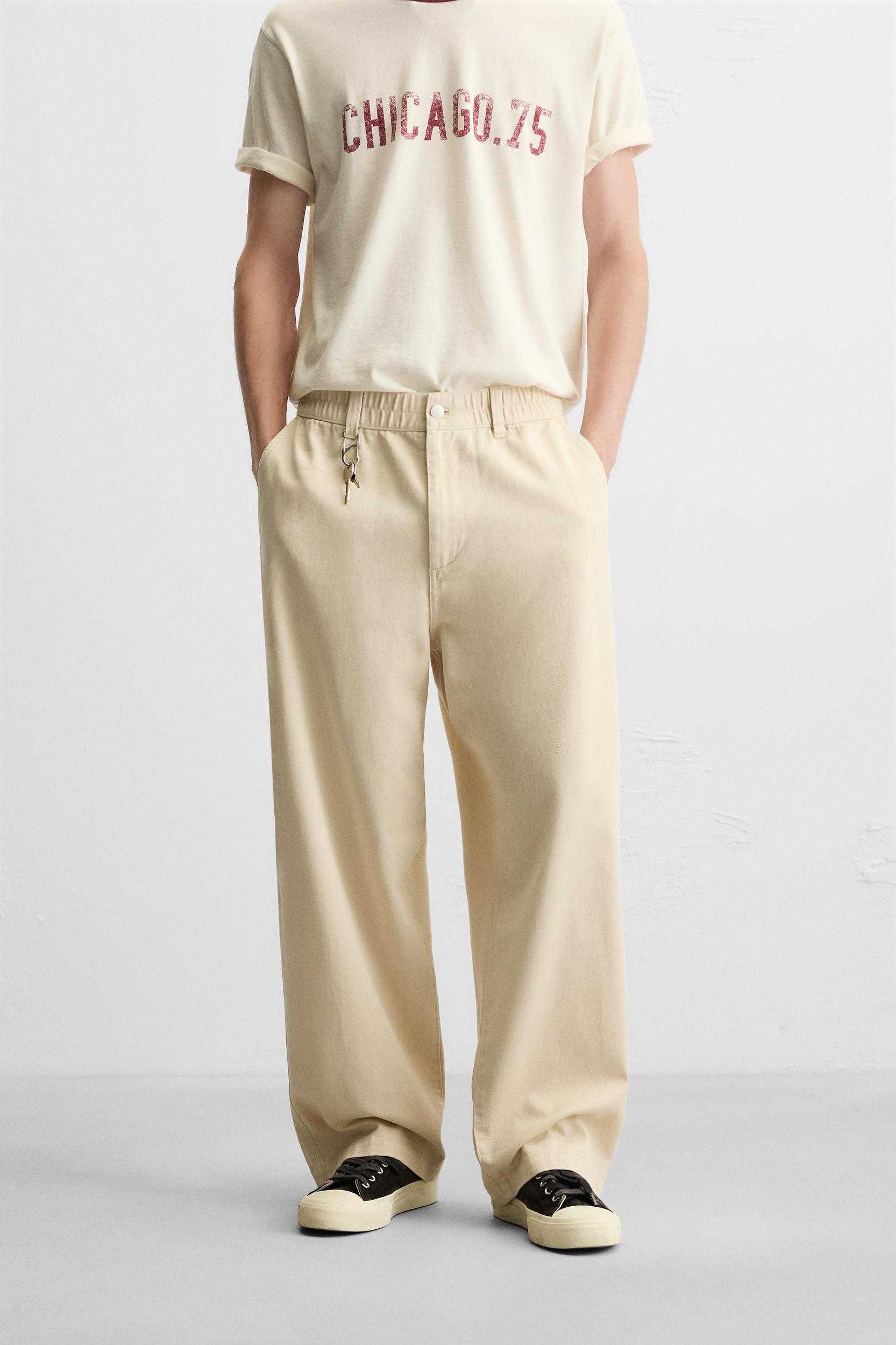 RELAXED FIT STRUCTURE PANTS Product Image