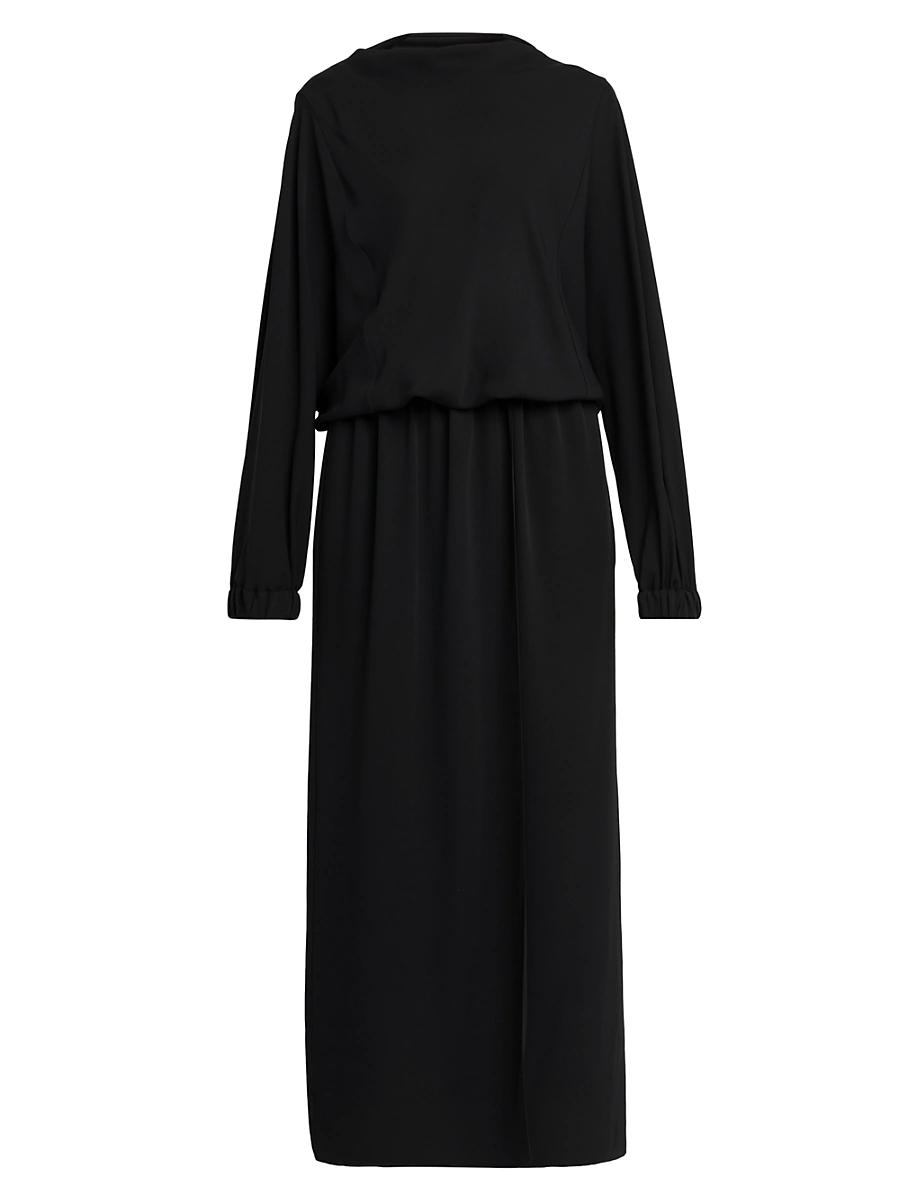 Womens Silk Triple Georgette Dress Product Image