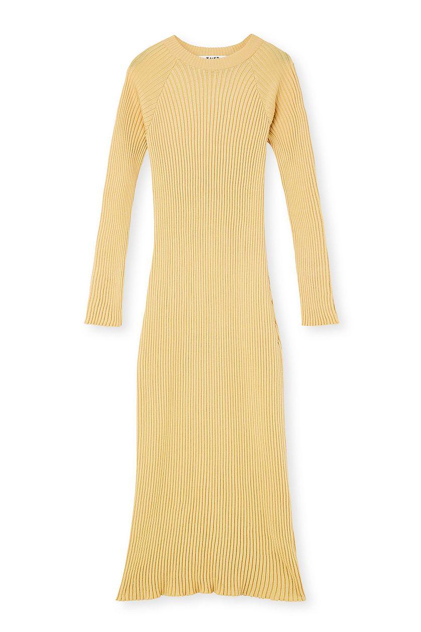 Knitted Ribbed Maxi Dress Product Image