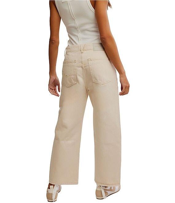 We The Free Free Deep Trance Dropped Barrel Fit Low Rise Jeans Product Image
