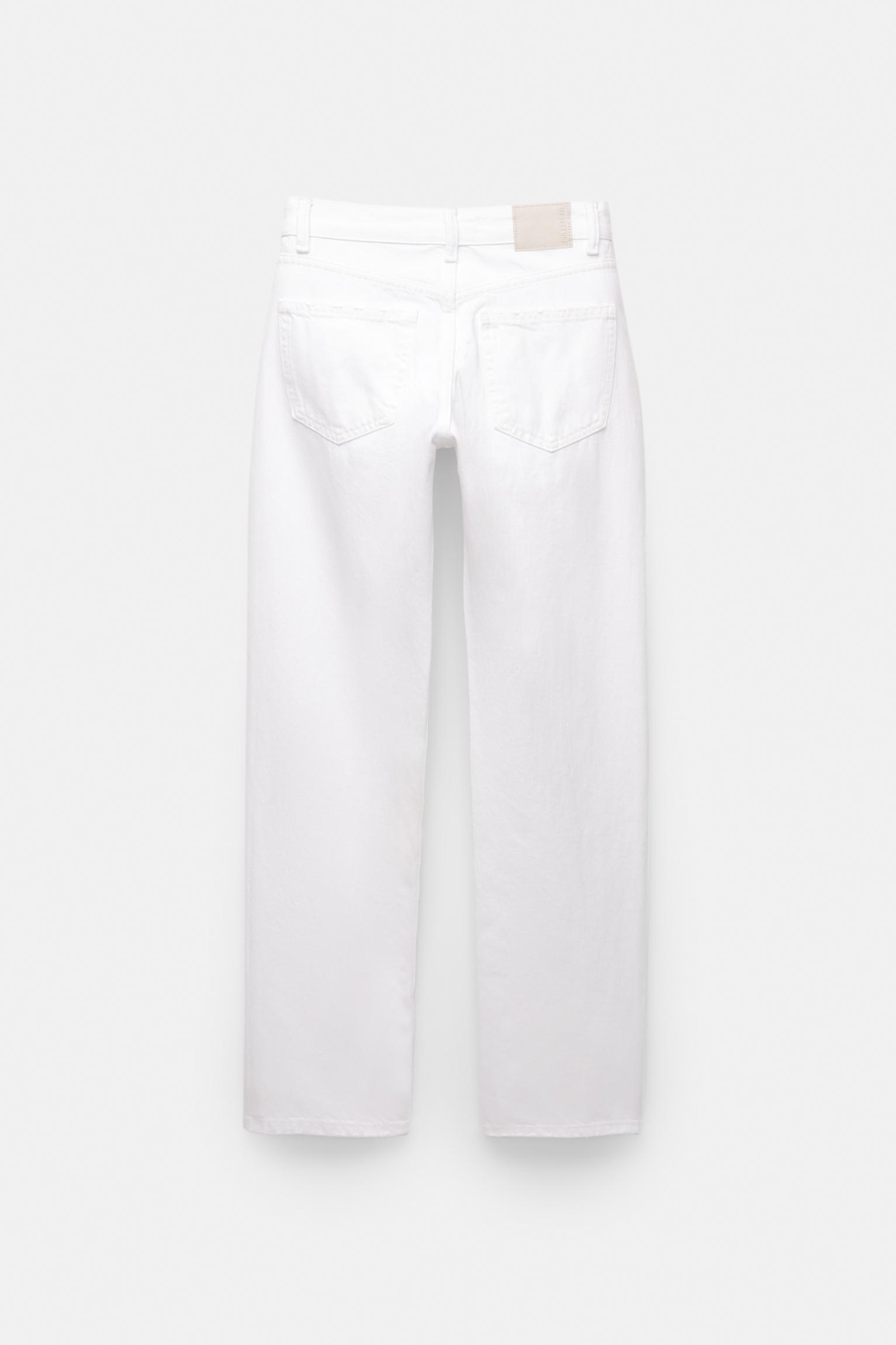 Mid-rise straight-leg jeans Product Image
