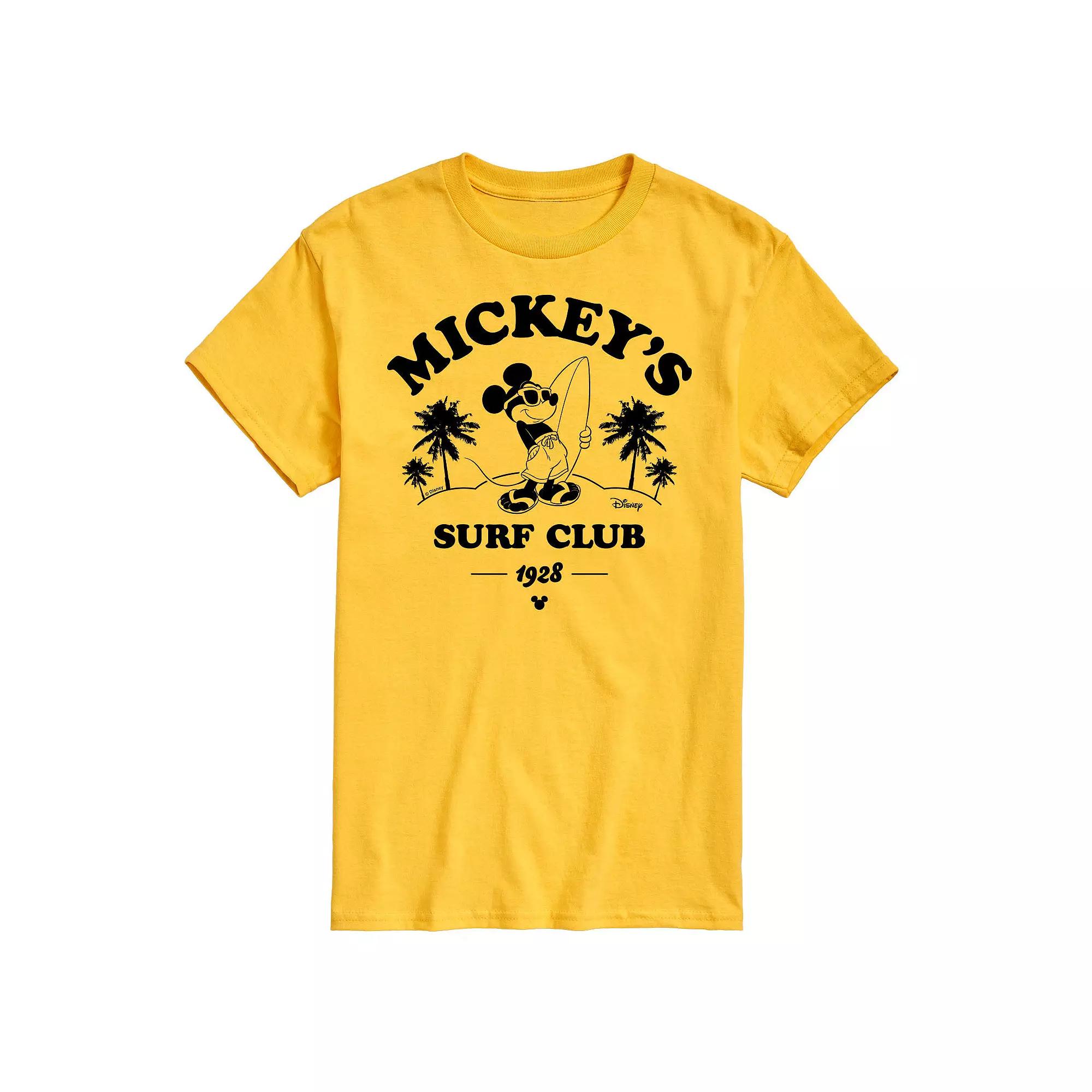 Disney's Mickey Mouse Men's Surf Club Graphic Tee,  Product Image