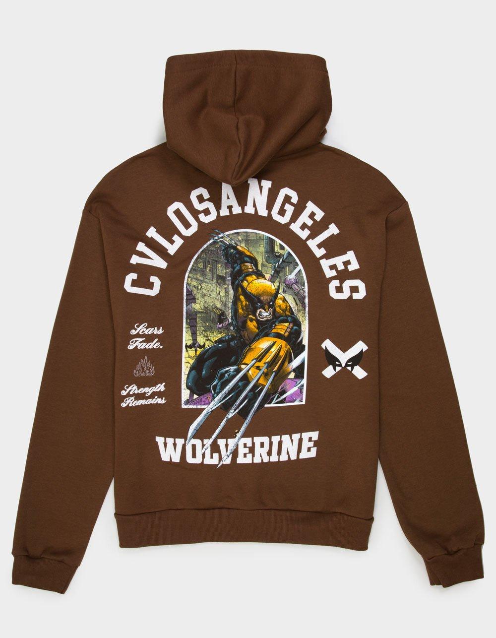 CVLA x Wolverine Strike Mens Hoodie - BROWN Product Image