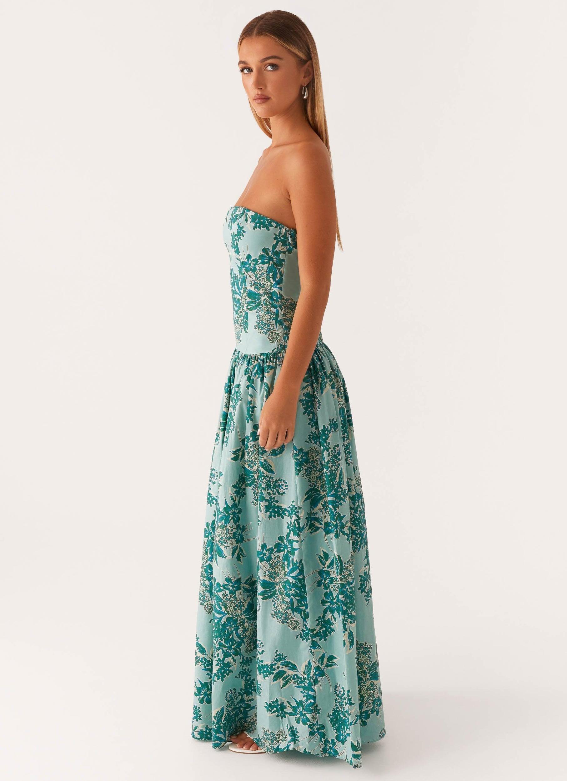 Andorra Maxi Dress - Cloud Nine Floral Product Image